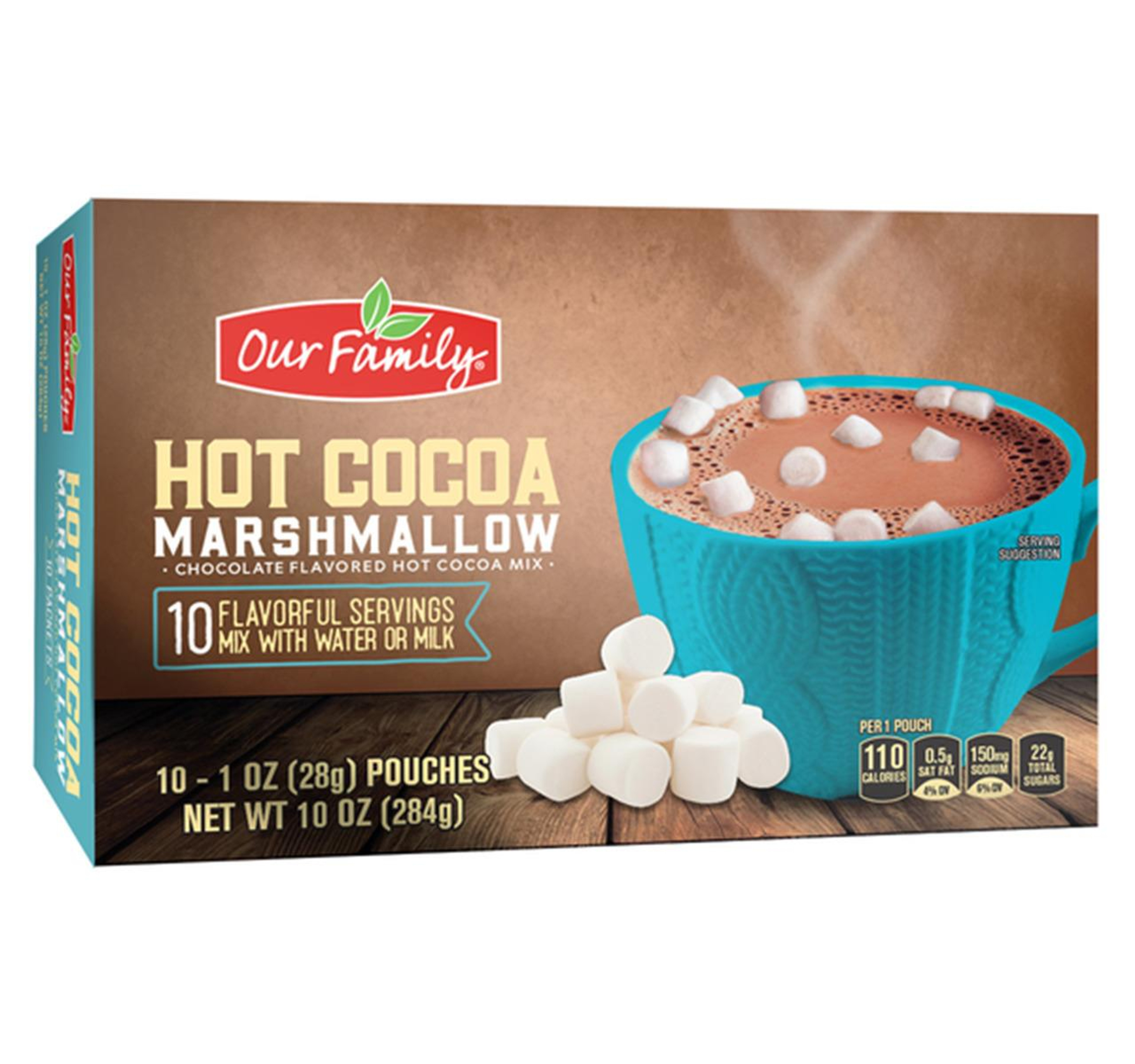 Instant Hot Cocoa w/Marshmallows 12/10ct