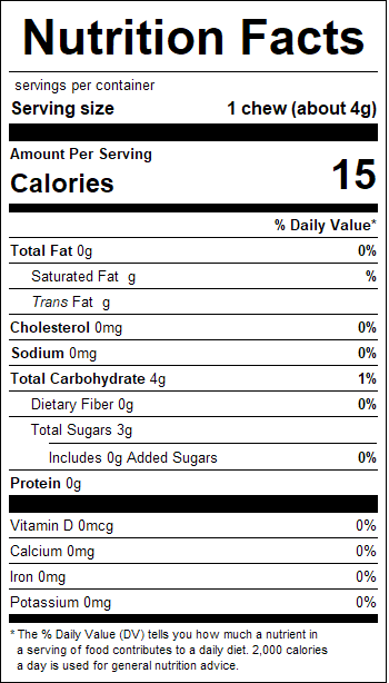 nutrition