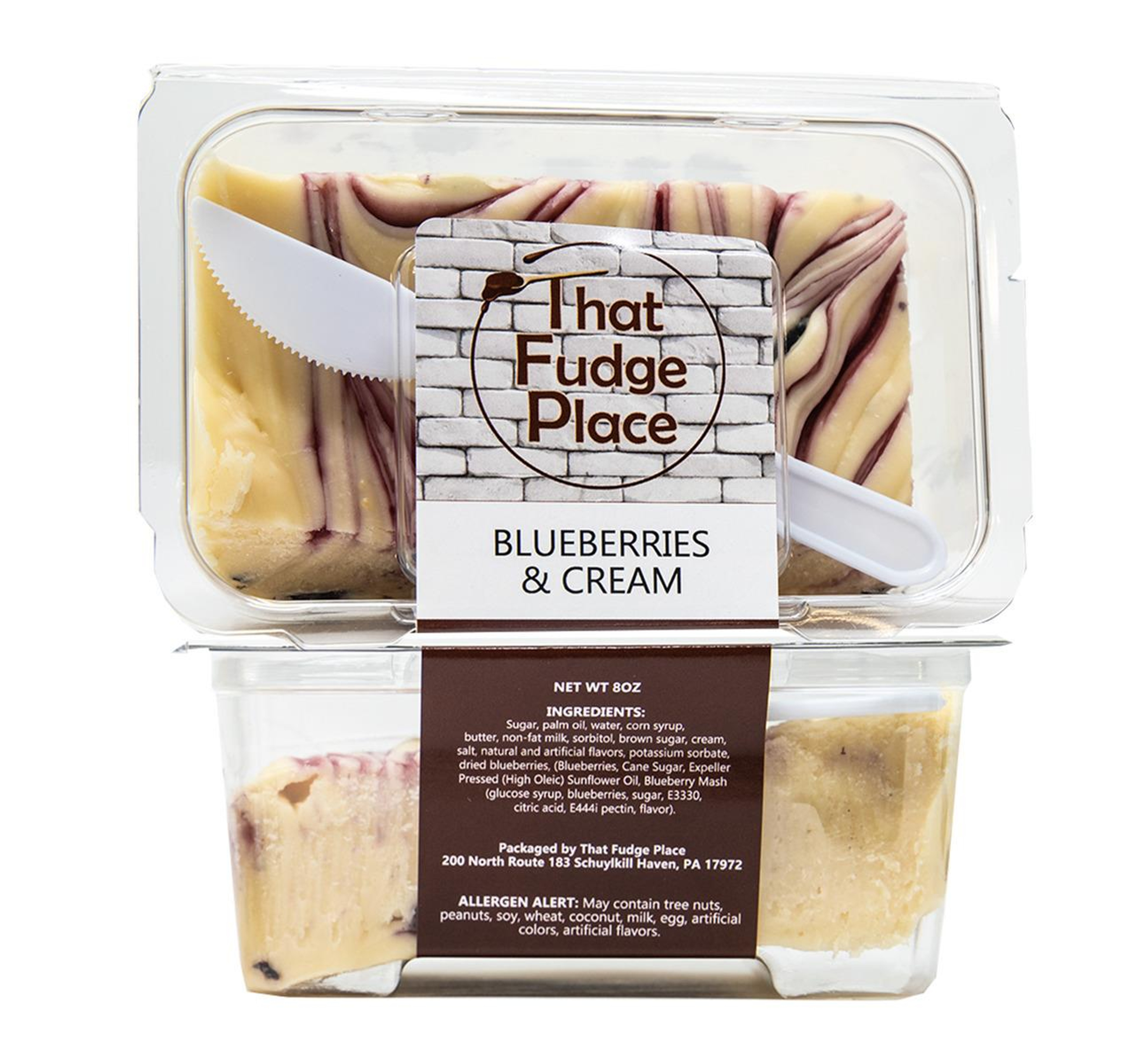 Blueberries & Cream Fudge 12/8oz