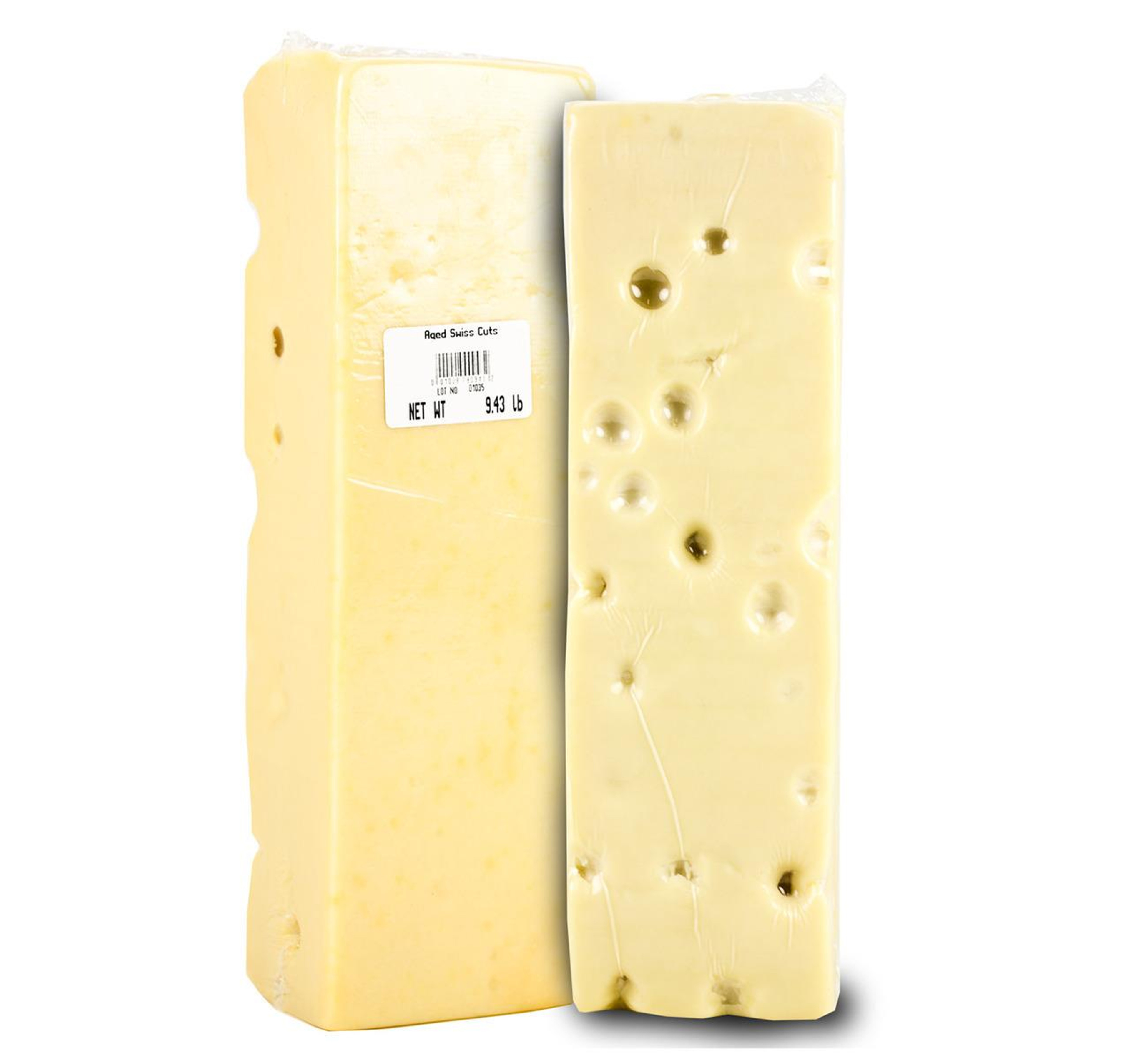 Aged Swiss Cheese 2/8lb