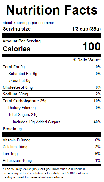 nutrition