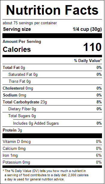 nutrition