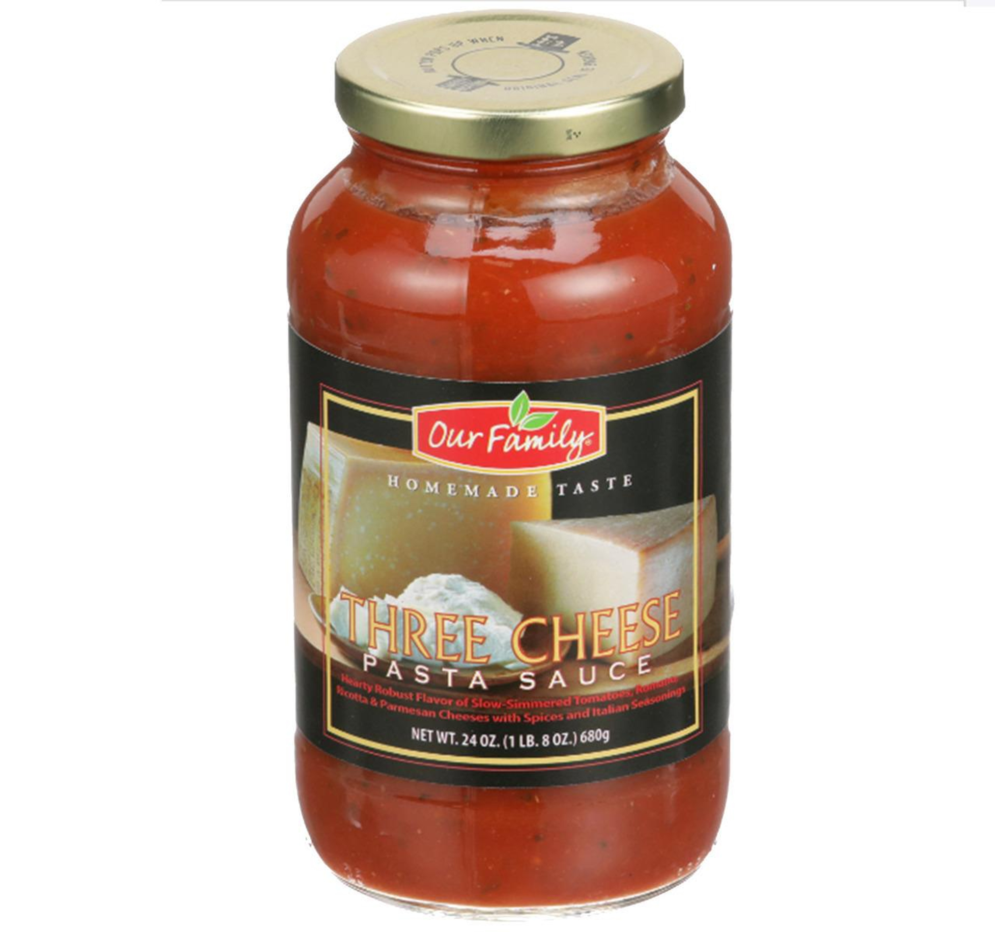 Three Cheese Pasta Sauce 12/24oz