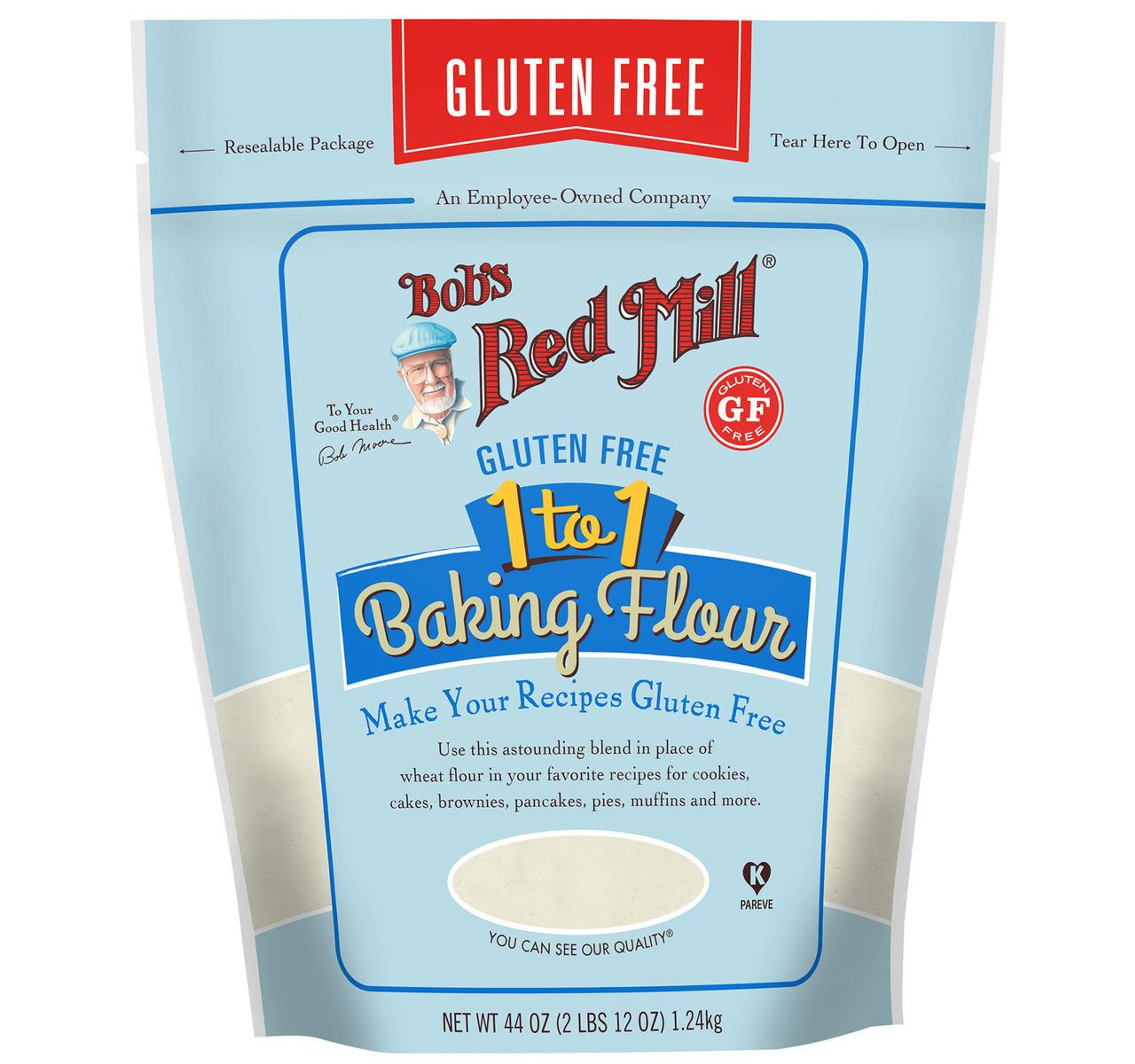 Gluten Free 1 to 1 Baking Flour 4/44oz
