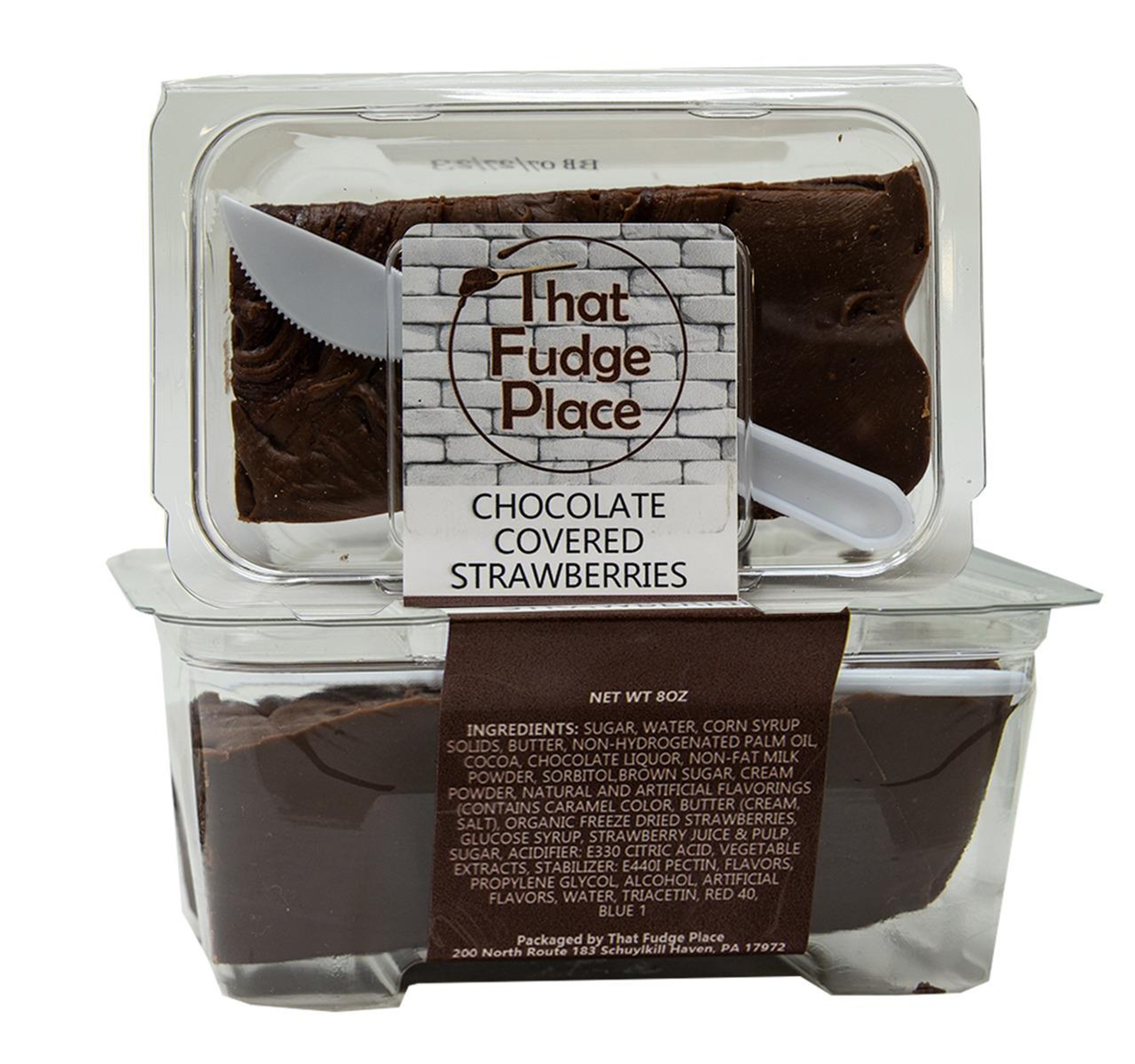 Chocolate Covered Strawberries Fudge 12/8oz