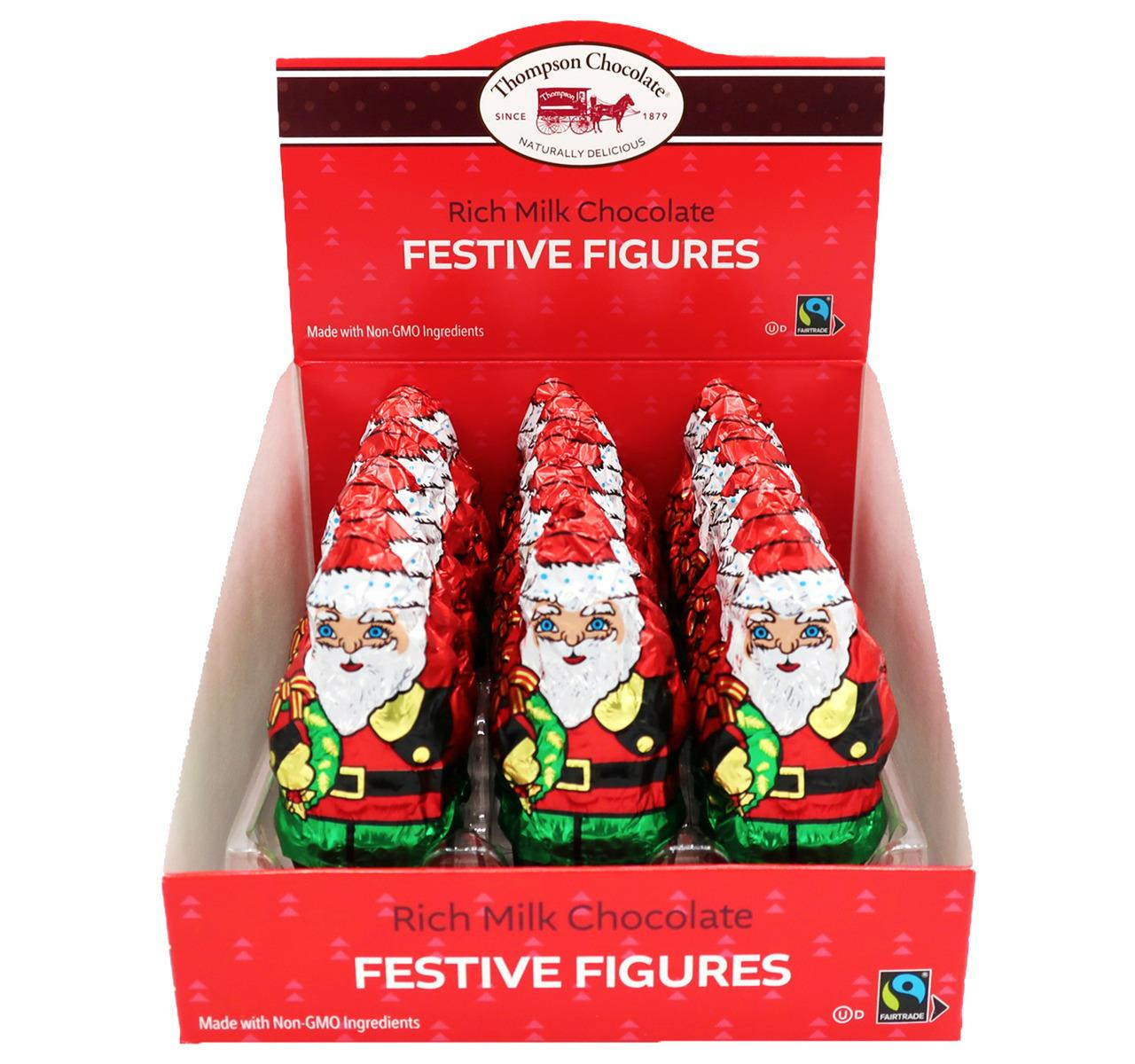 Festive Santas 2/24ct