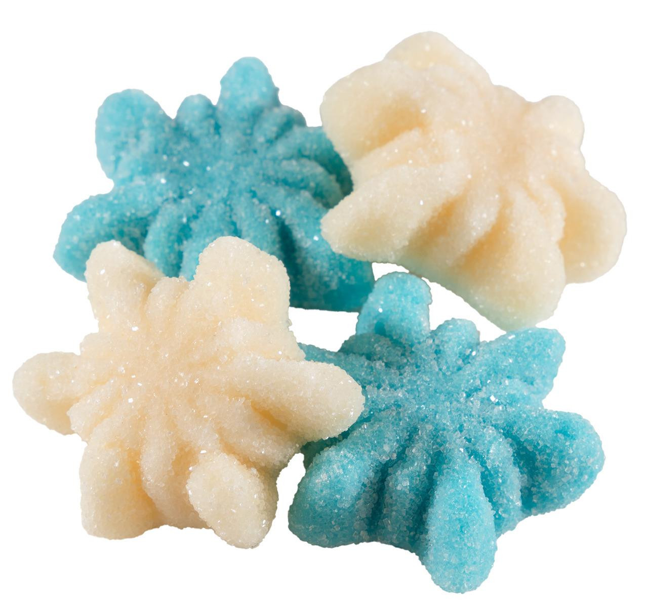 Gummi Glitter Snowflakes 12/2.2lb