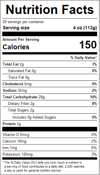 nutrition