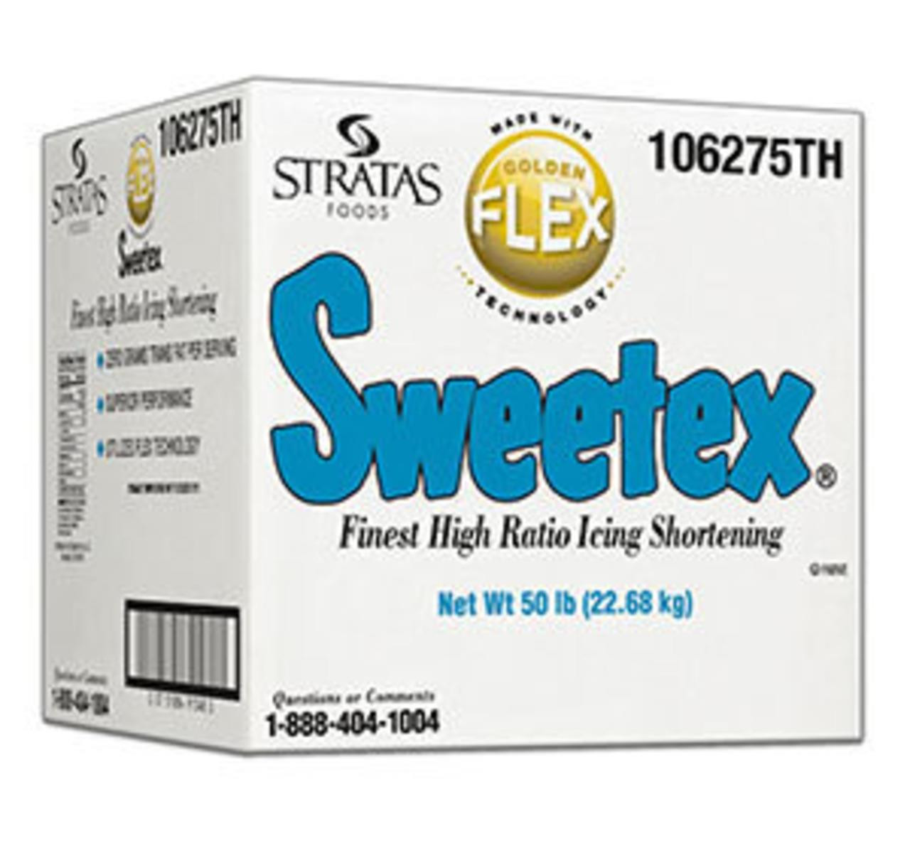Sweetex Golden Flex Icing Shortening 50lb