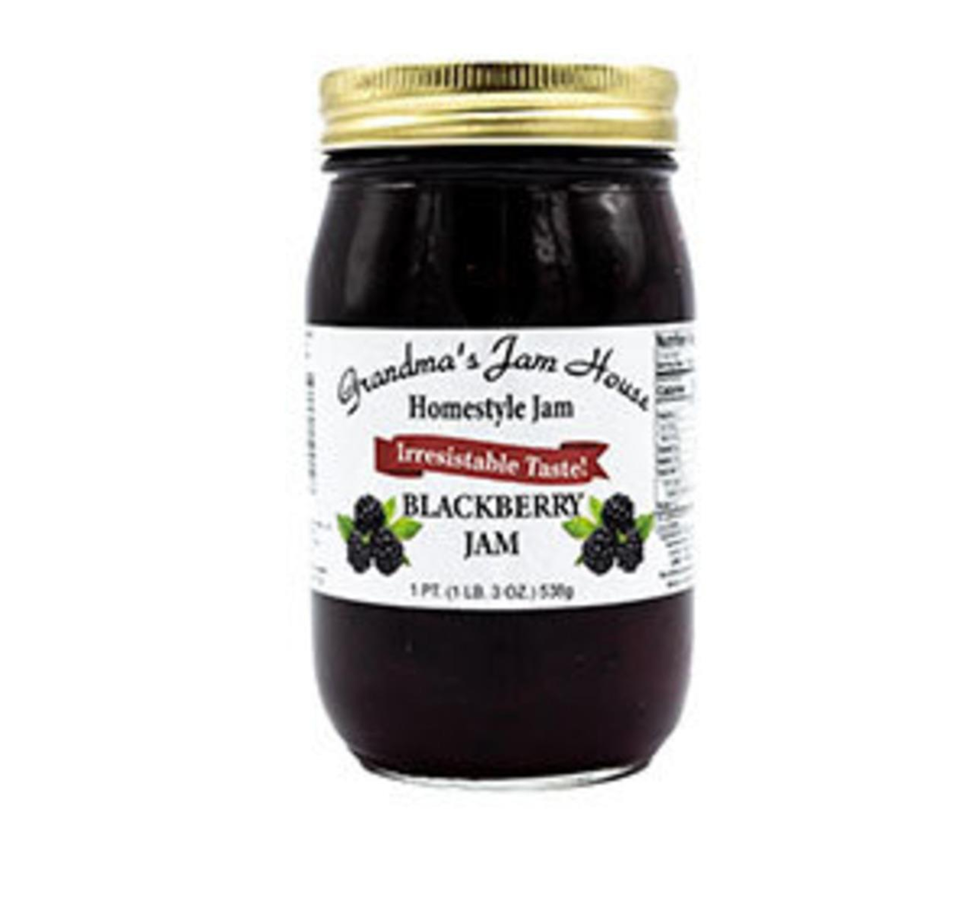 Homestyle Blackberry Jam 12/16oz