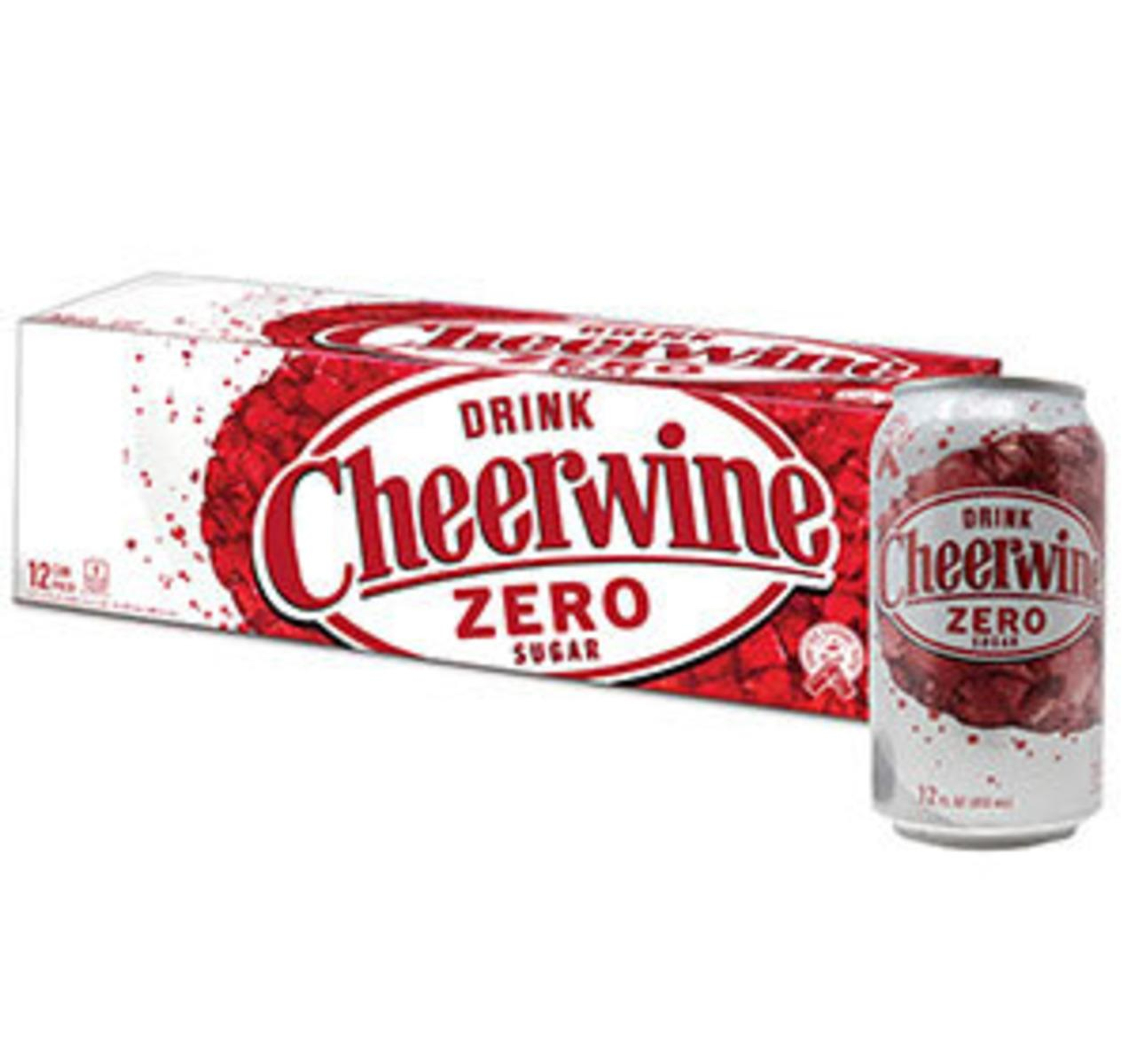 Cheerwine Zero, Cans 12/12oz