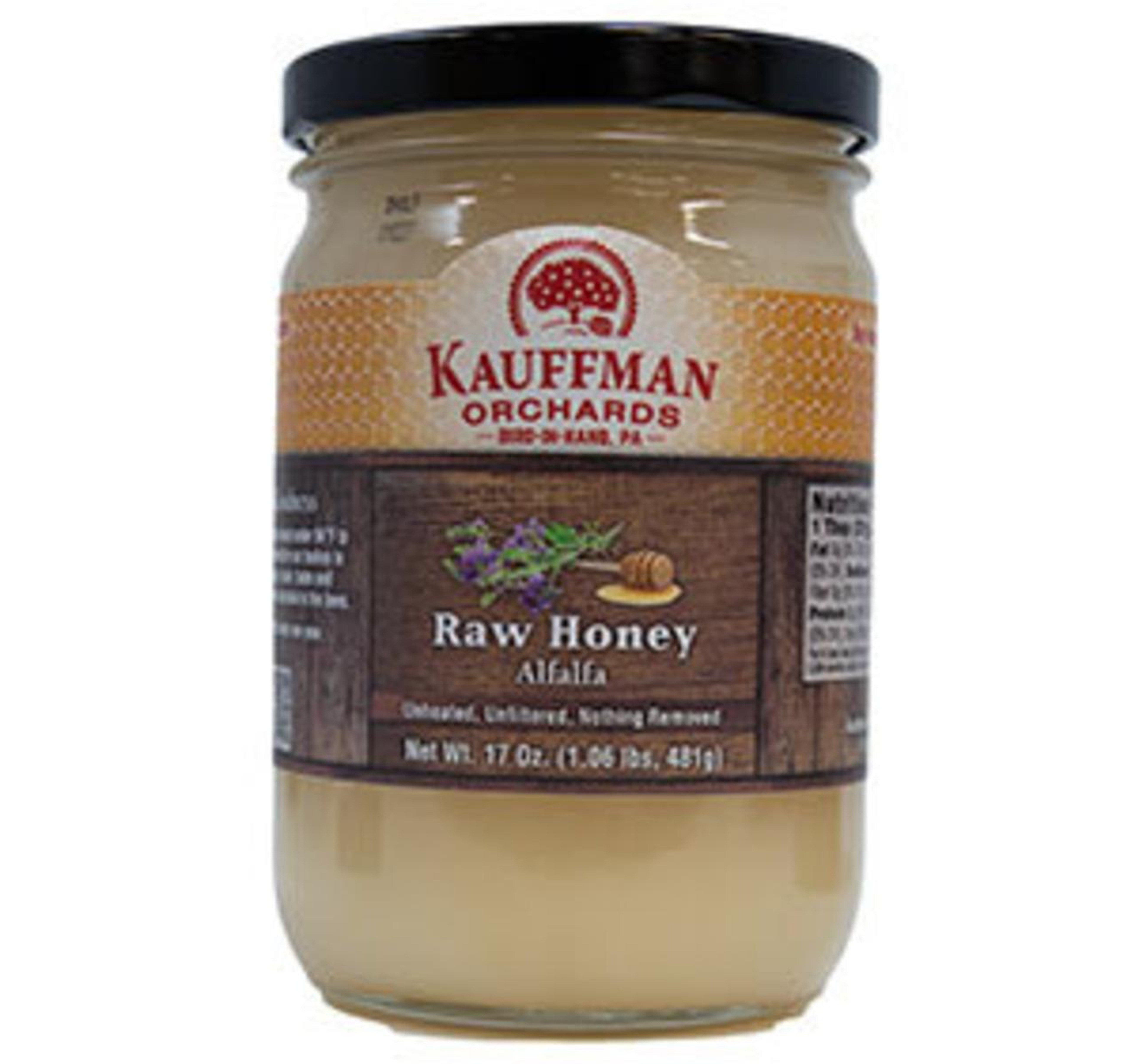 Raw Alfalfa Honey 12/17oz