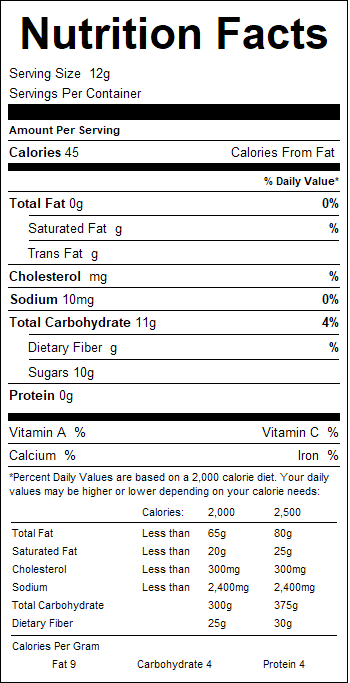 nutrition