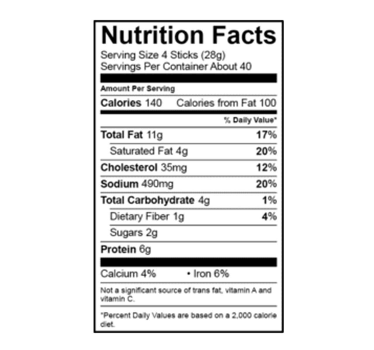 Original Mini Snack Sticks 2/2.5lb
