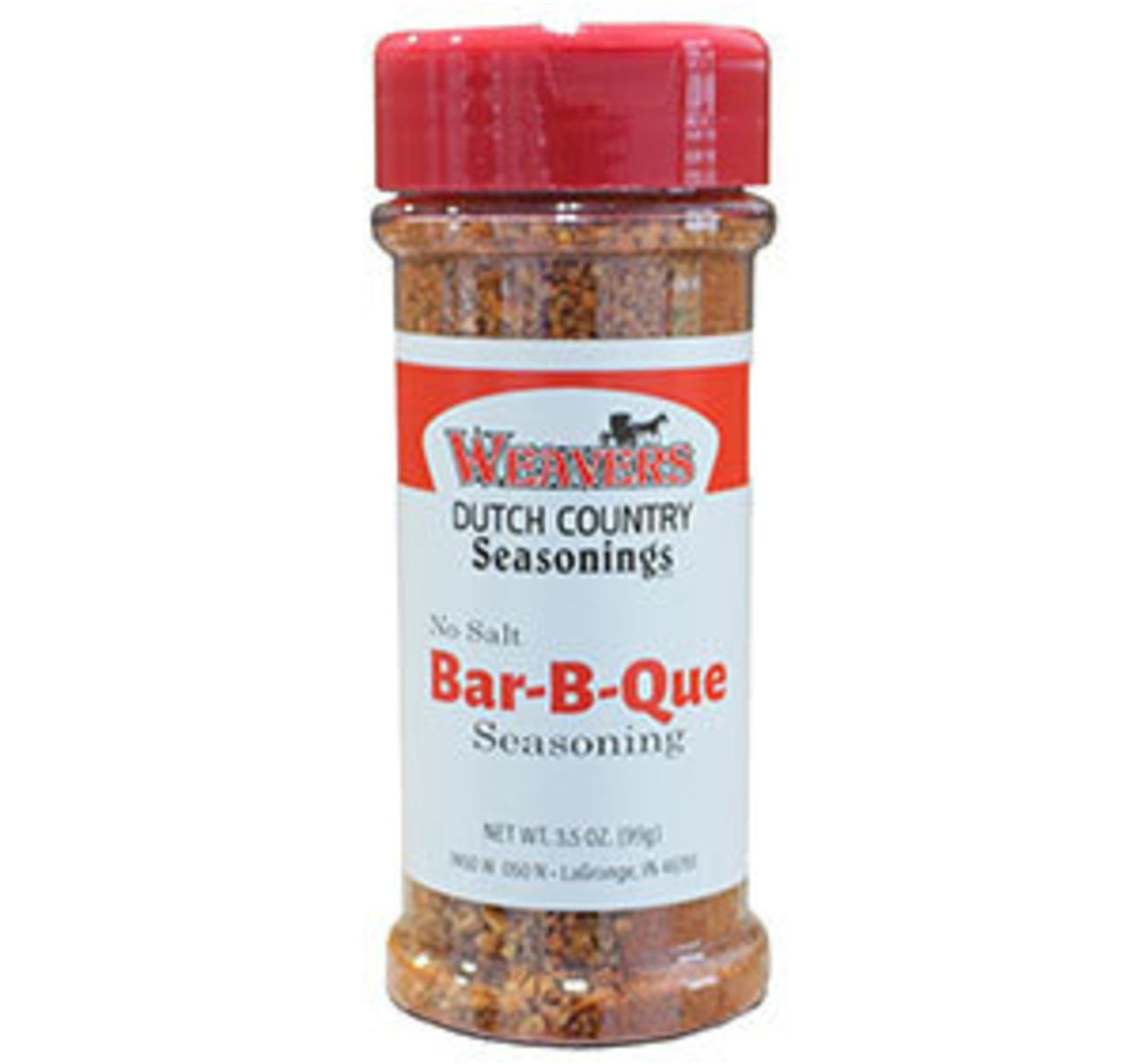 No Salt Bar-B-Que Seasoning 12/3.5oz