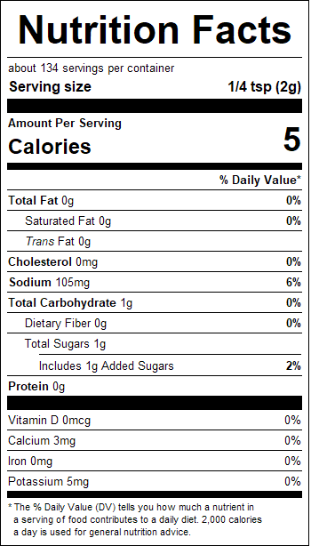 nutrition
