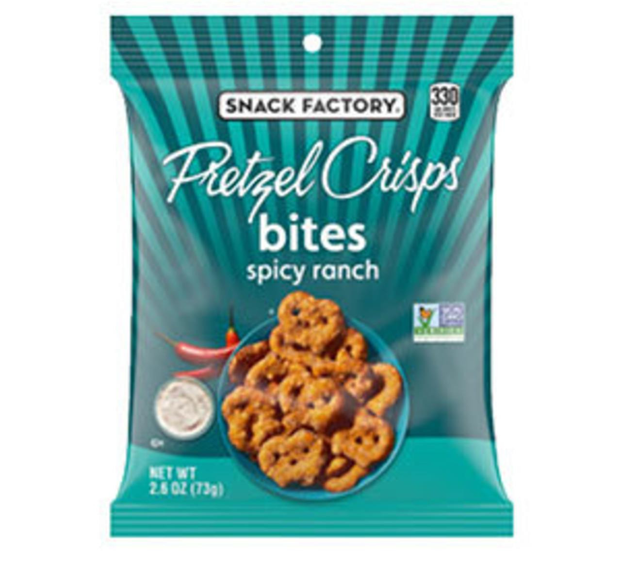 Spicy Ranch Pretzel Crisps 8/2.6oz