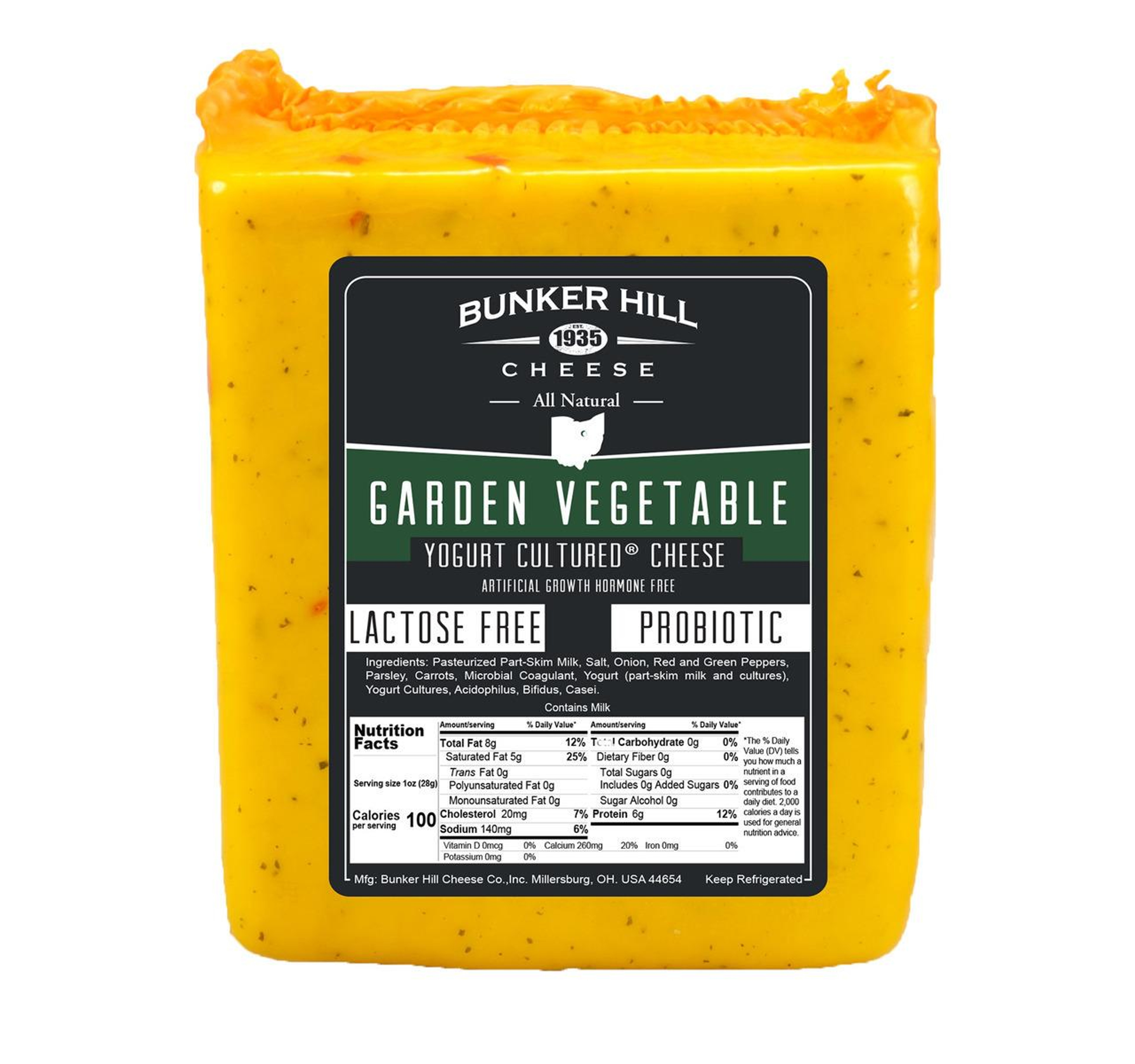 Garden Vegetable Yogurt Cheese Half Loaves 4/3.5lb