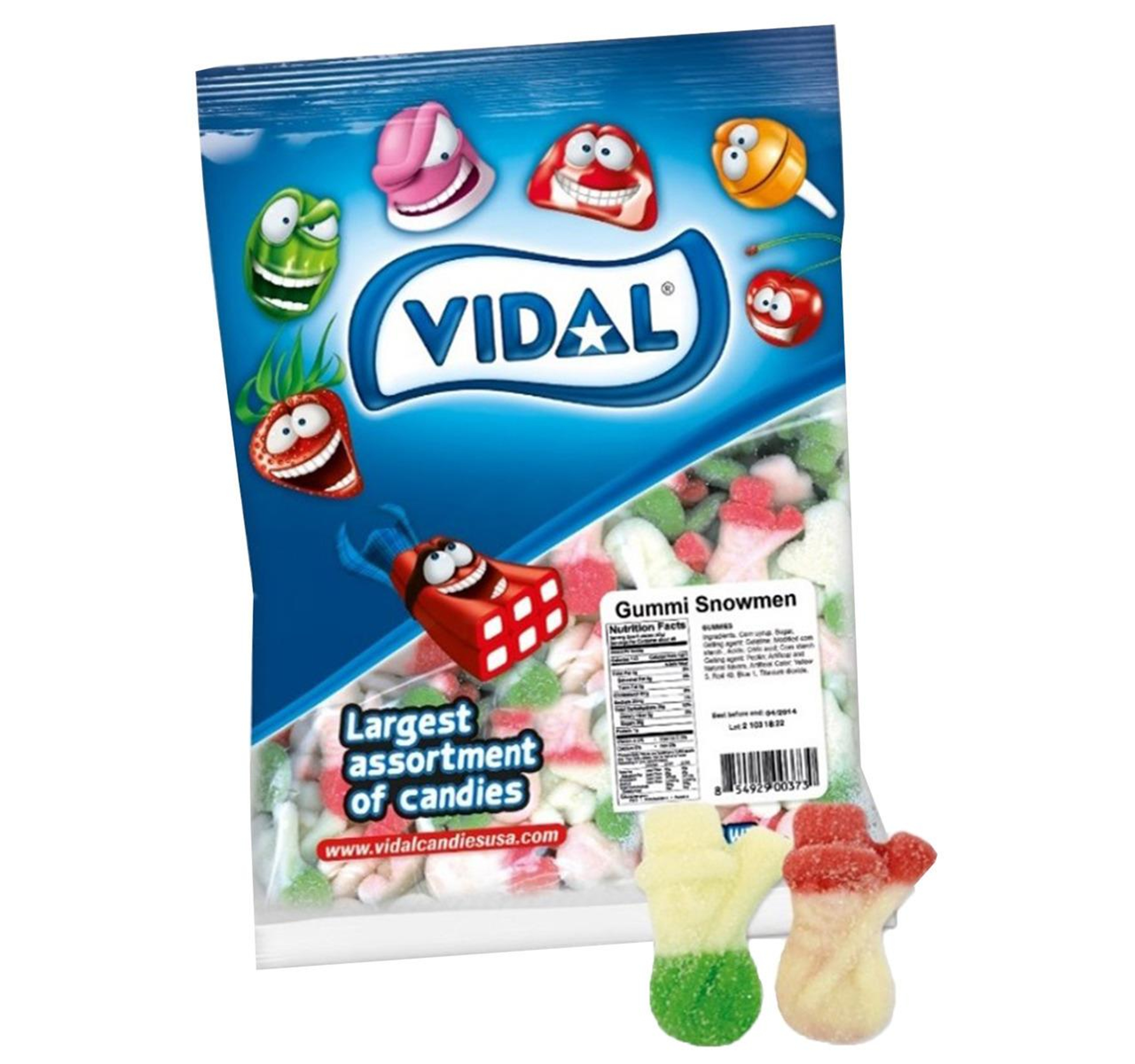 Gummi Snowmen 6/4.4lb