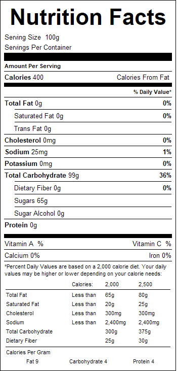nutrition