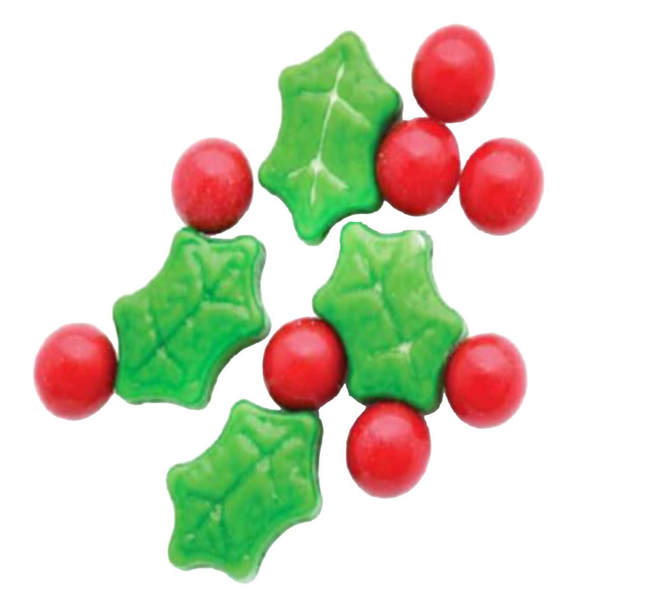 Holly Berries Press Candy 30lb