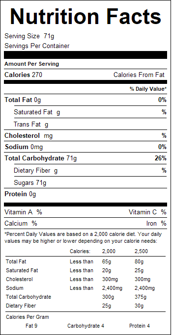 nutrition
