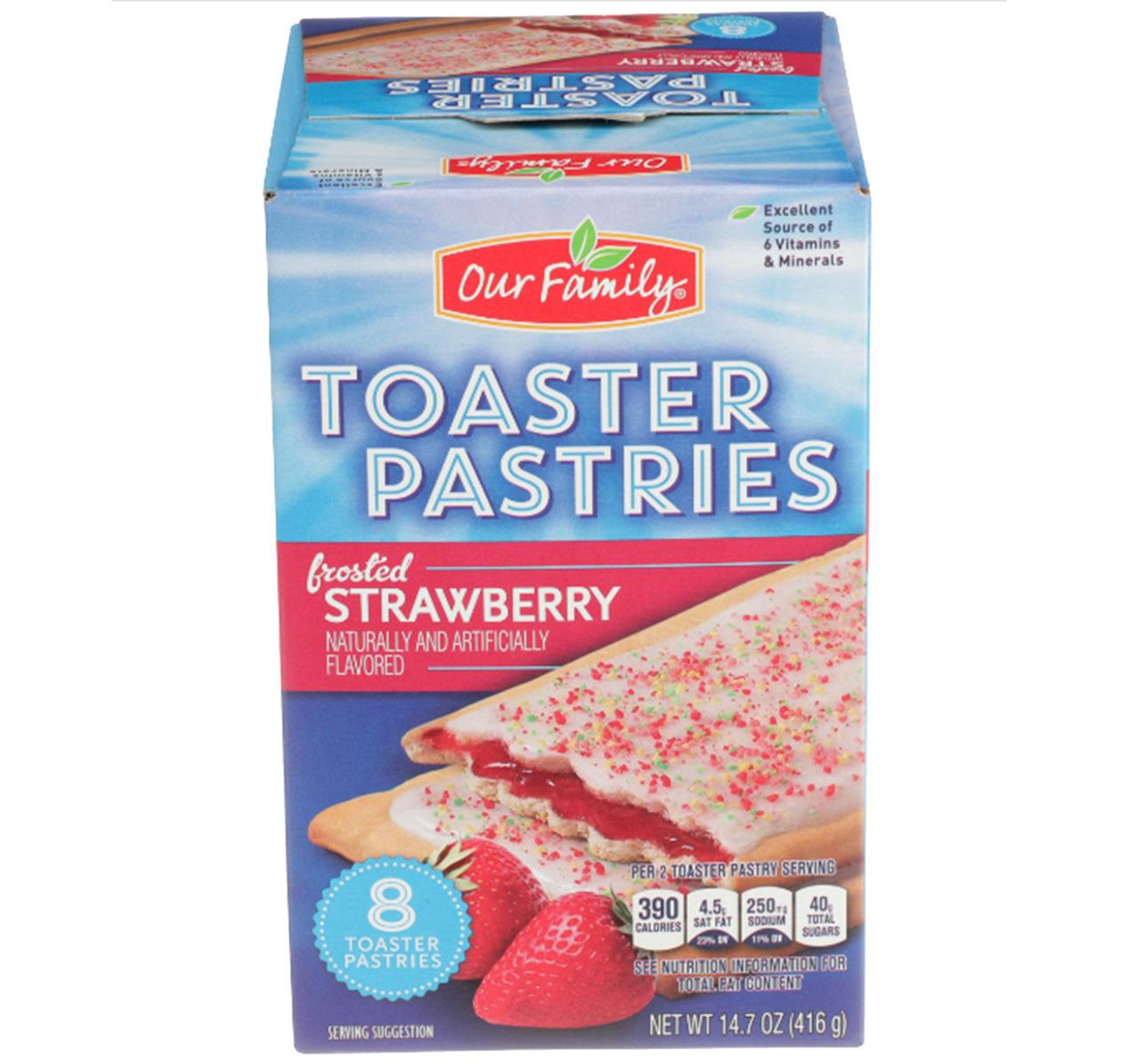 Strawberry Toaster Pastries 12/8ct