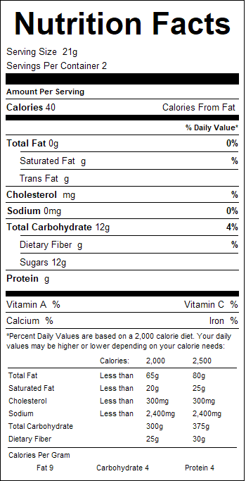nutrition