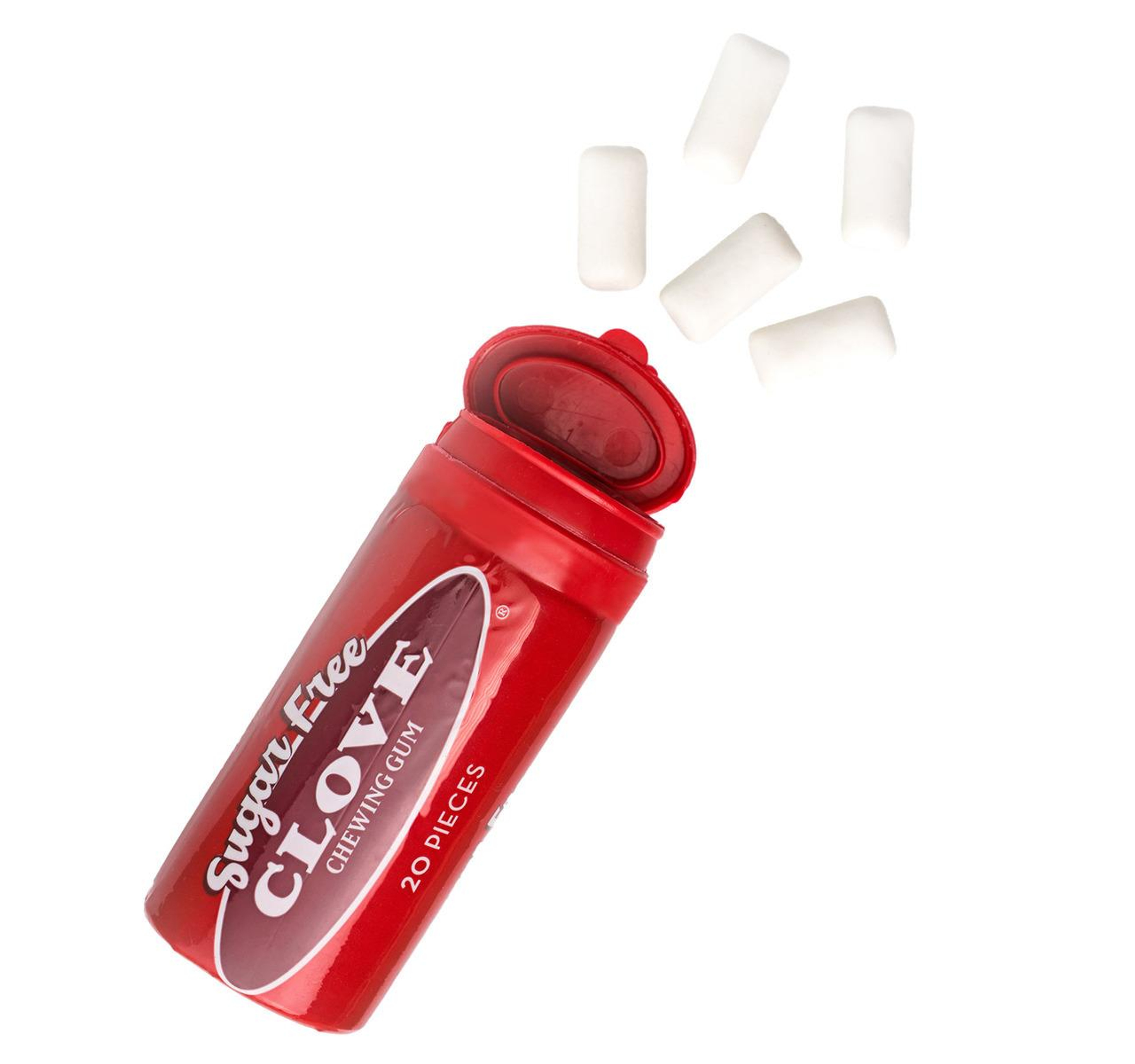 Clove Sugar Free Gum Tubes 12ct