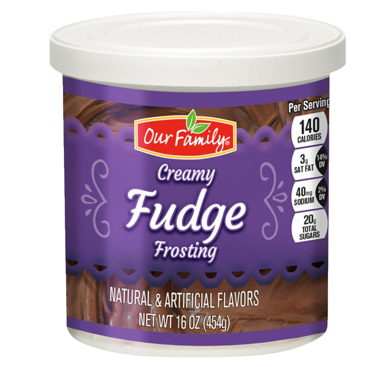 Ready-to-Spread Fudge Frosting 8/16oz