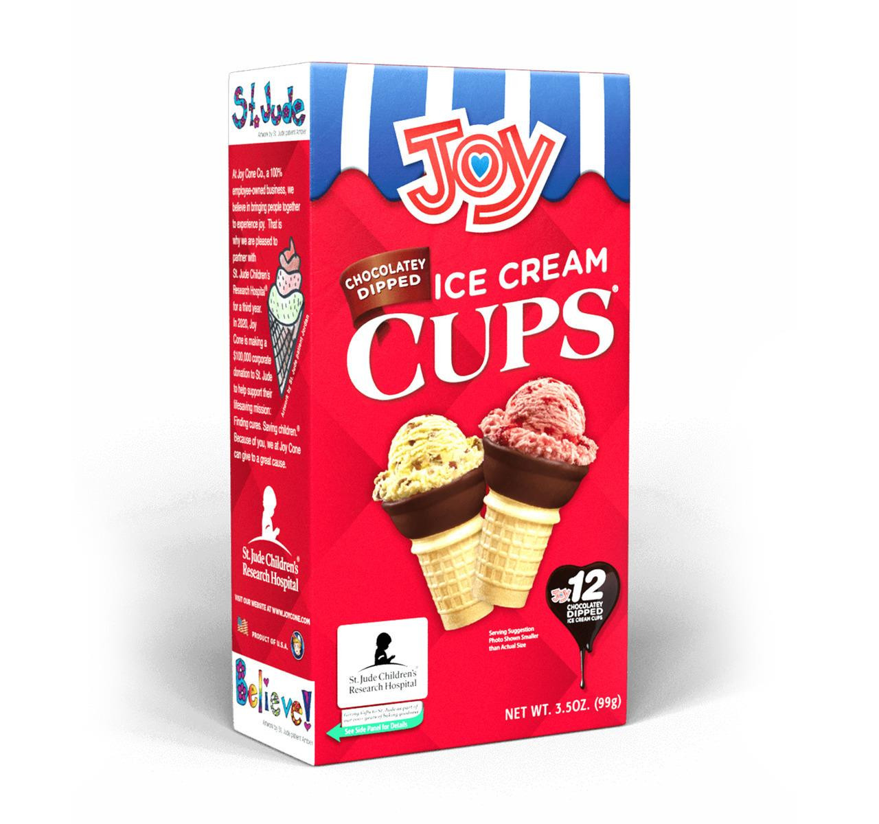 Chocolatey Dipped Cake Cone Cups 10/12ct