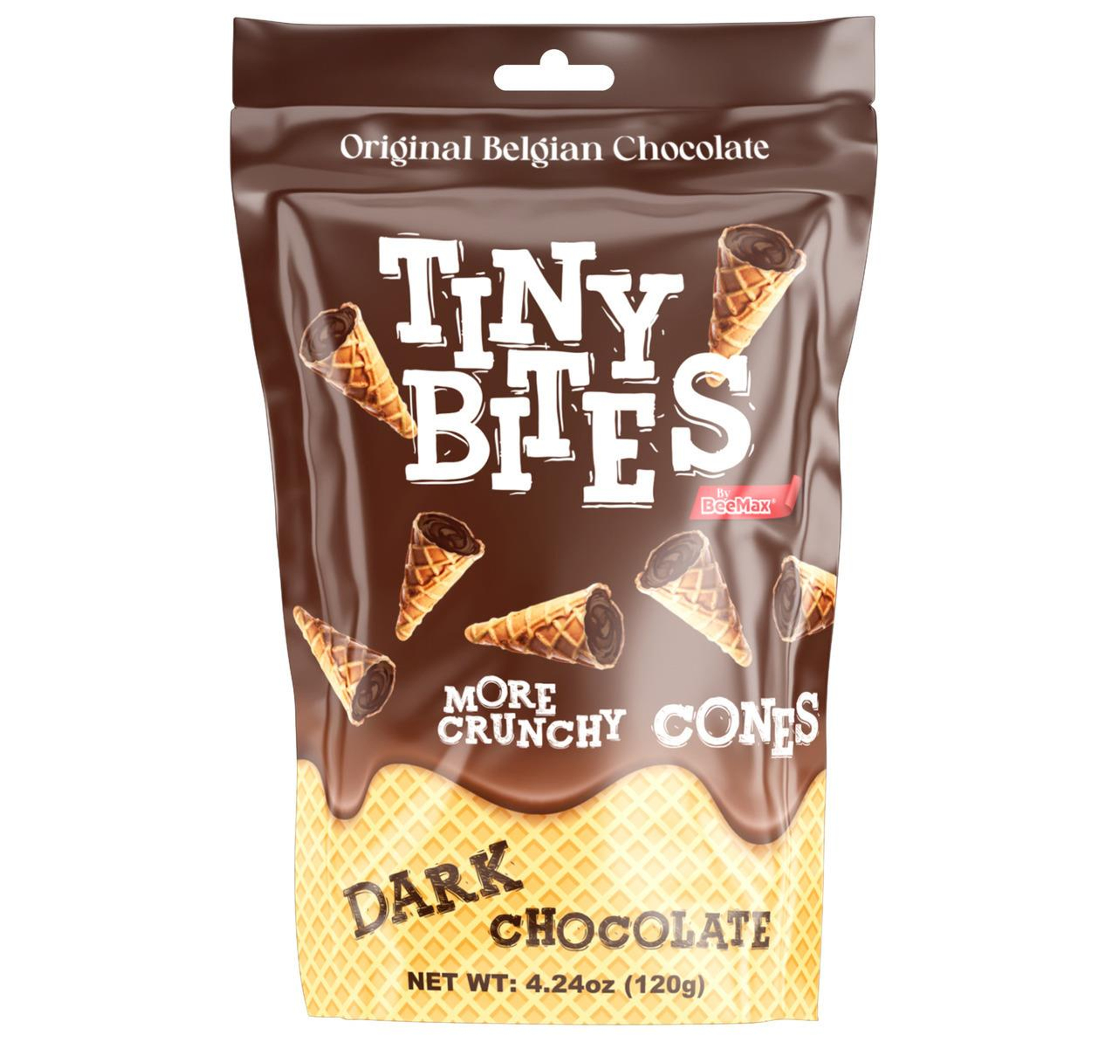 Dark Chocolate Tiny Bites Waffle Cones 12/4.24oz