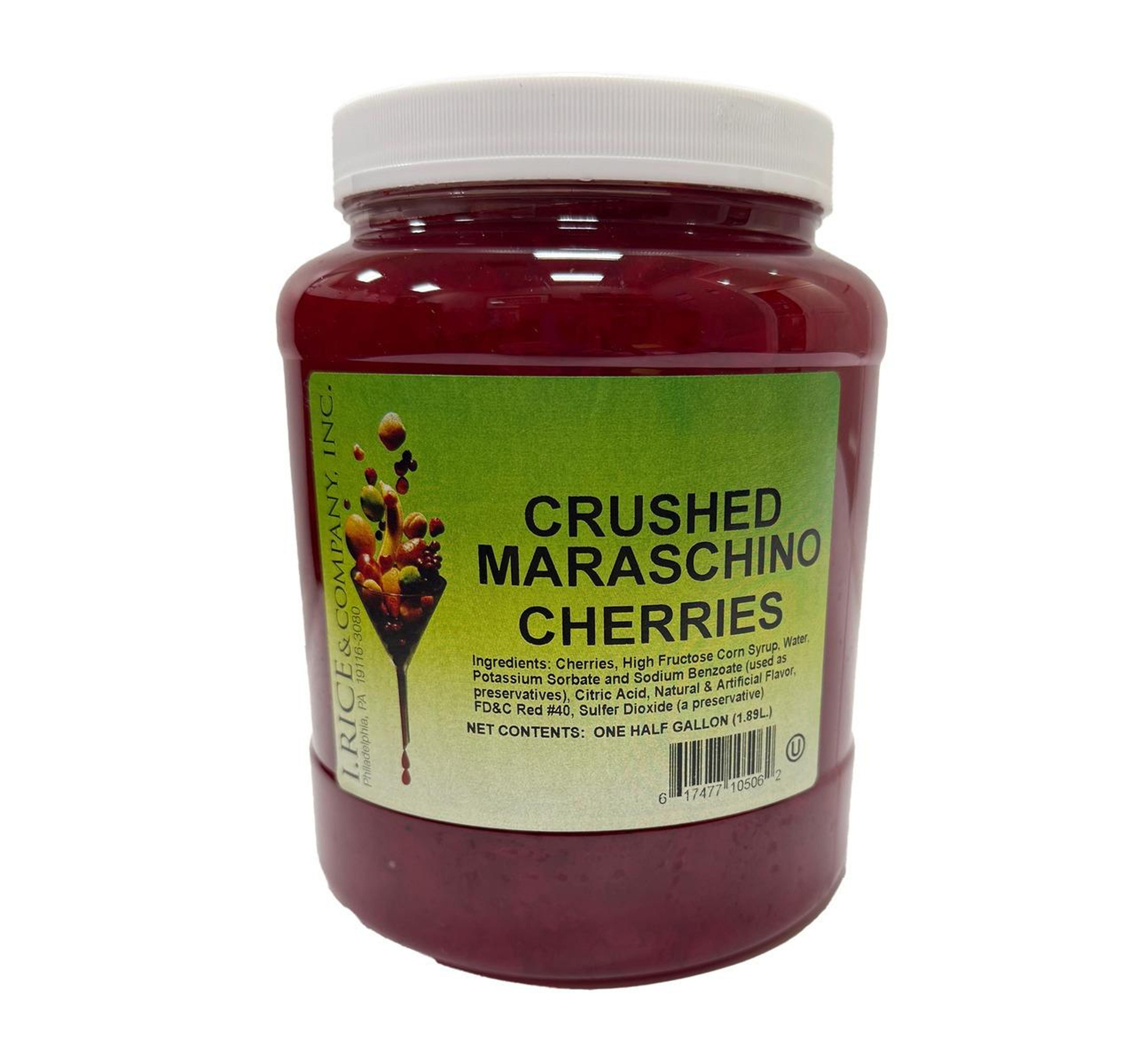 Crushed Maraschino Cherries 1/2gal