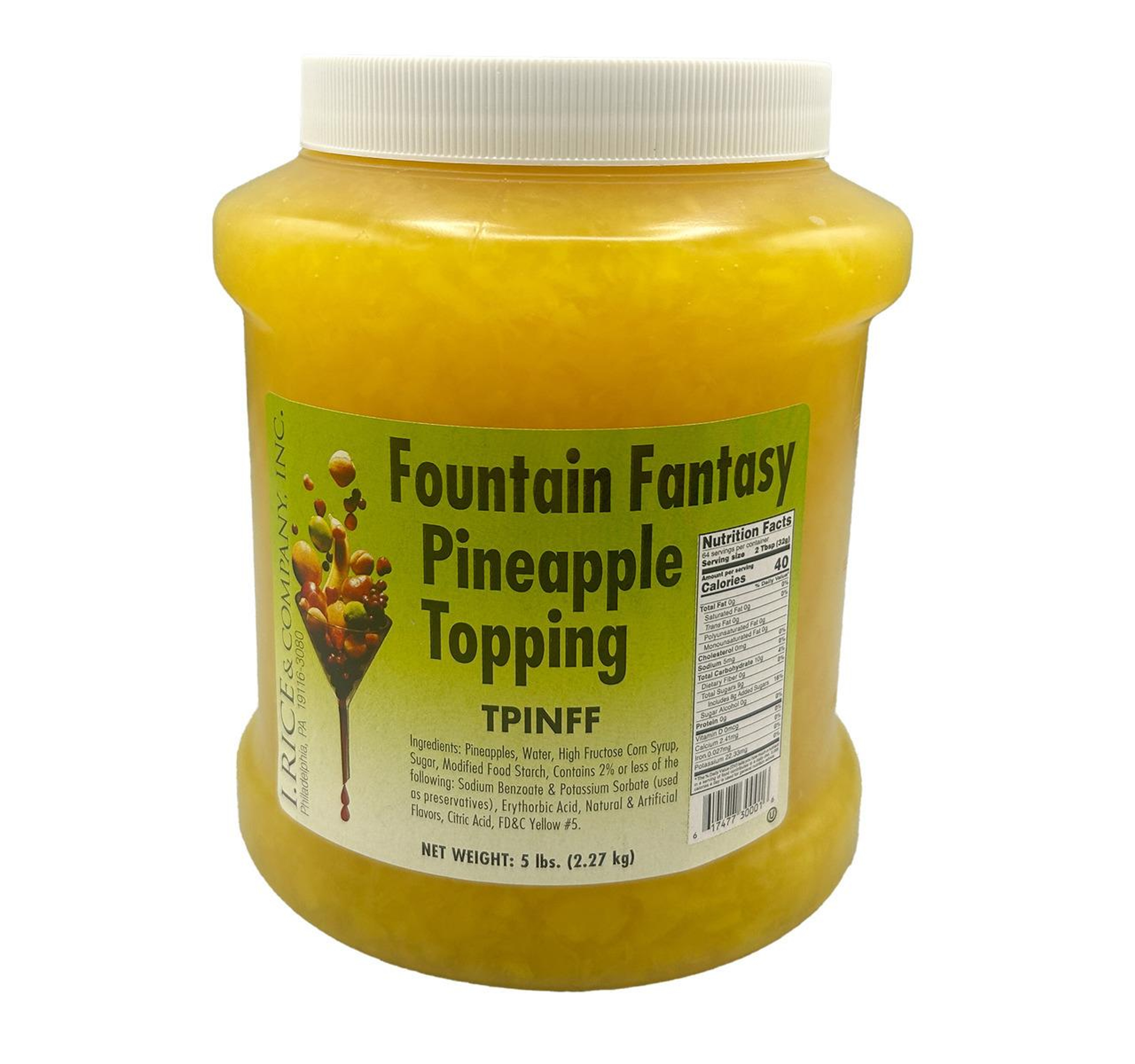 Pineapple Topping 1/2gal