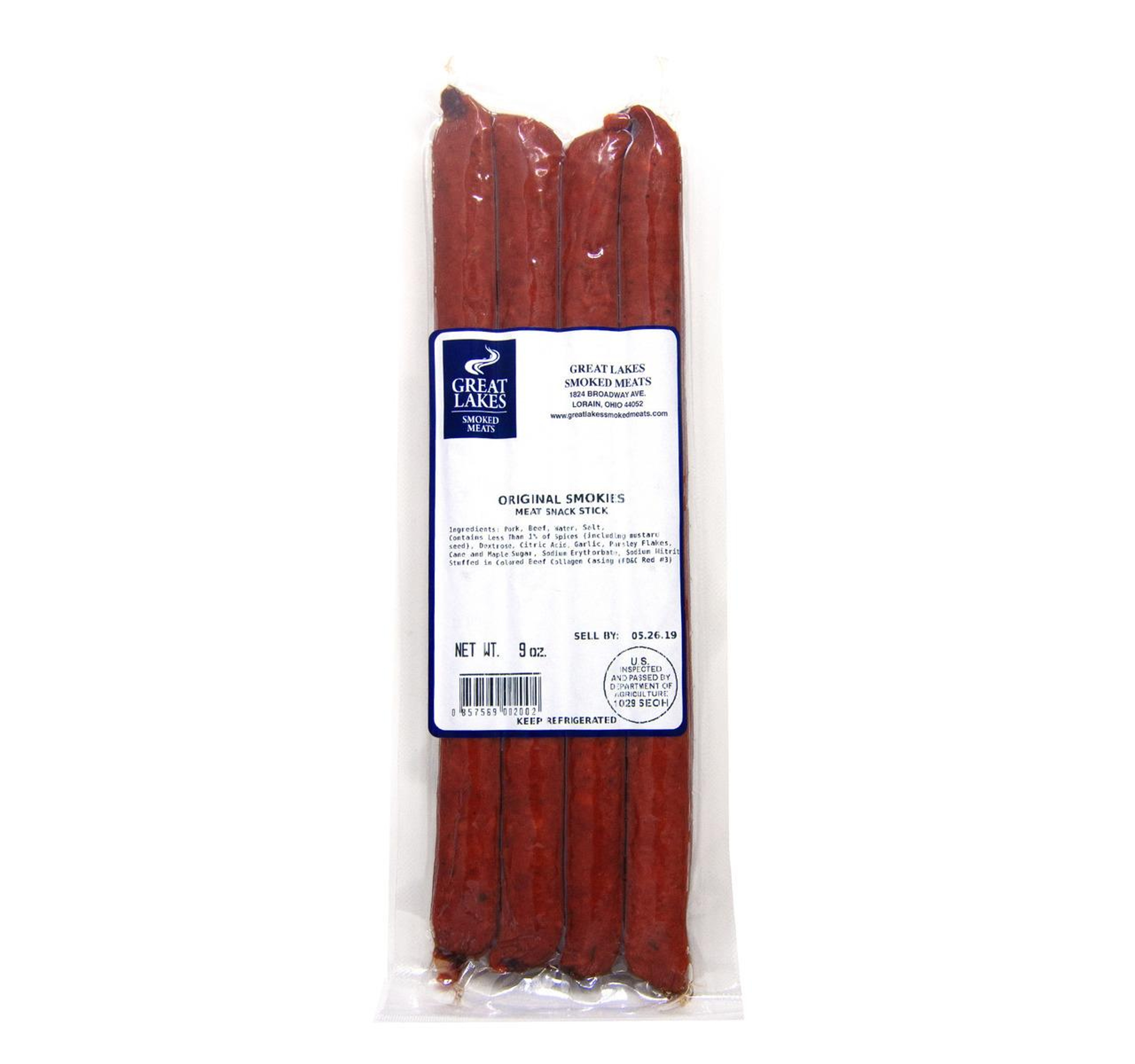 Original Meat Snack Sticks 20/9oz