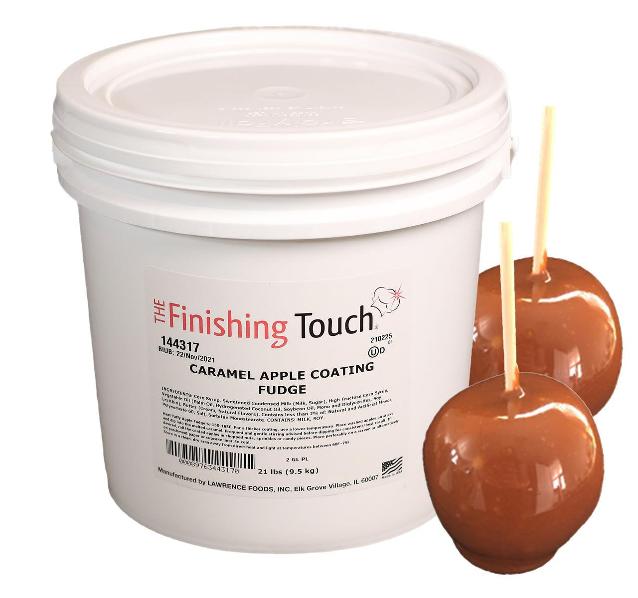Caramel Apple Coating Fudge 21lb