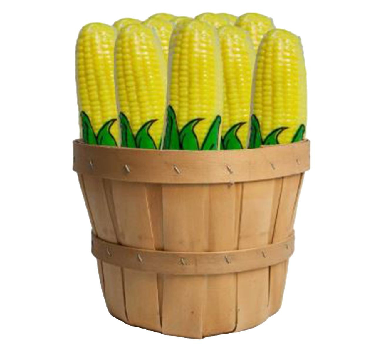 30ct Corn Cobs in Harvest Basket 1ct