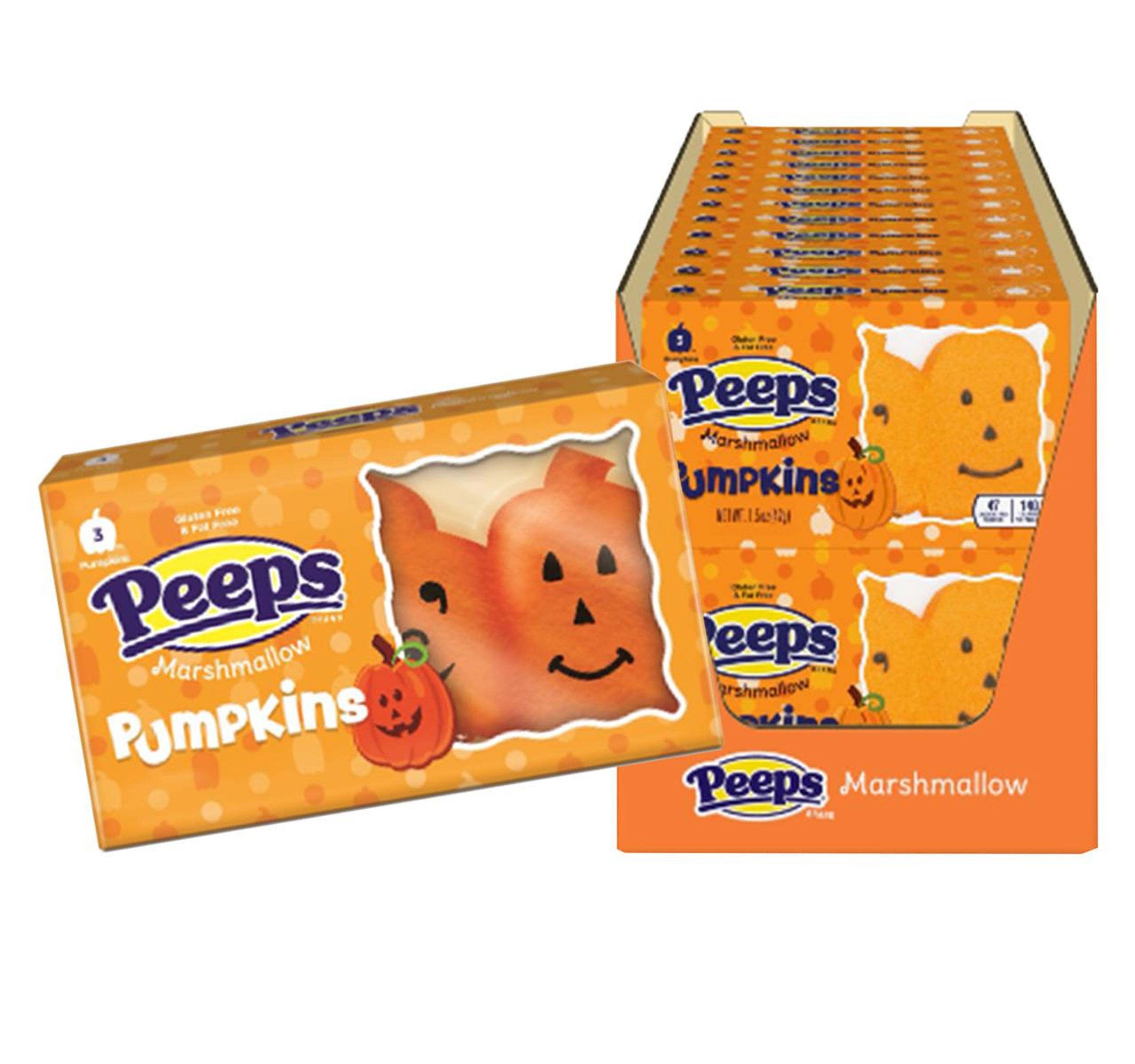 Marshmallow Pumpkins 24/3ct