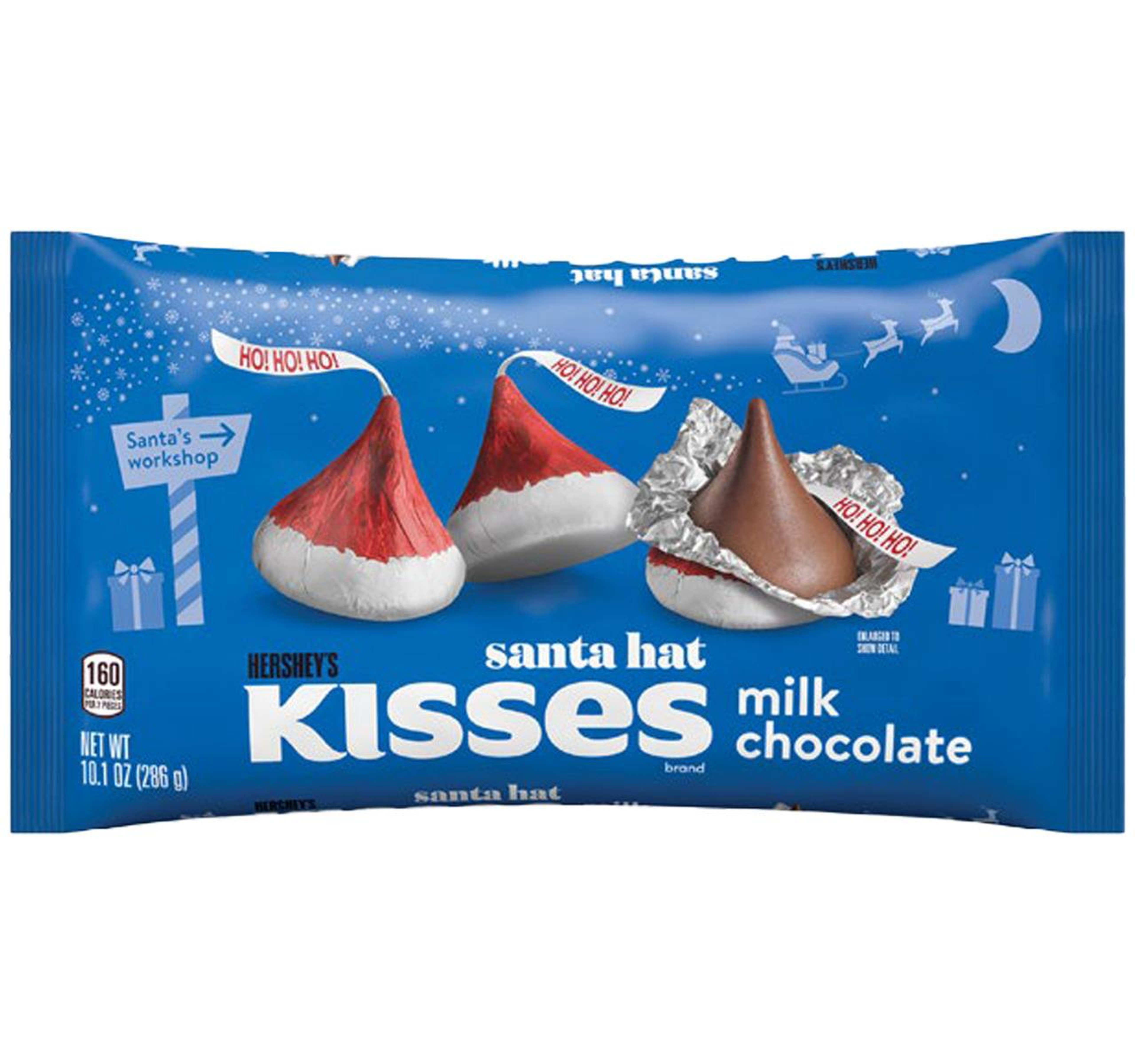 Milk Chocolate Santa Hat Kisses 16/10.1oz