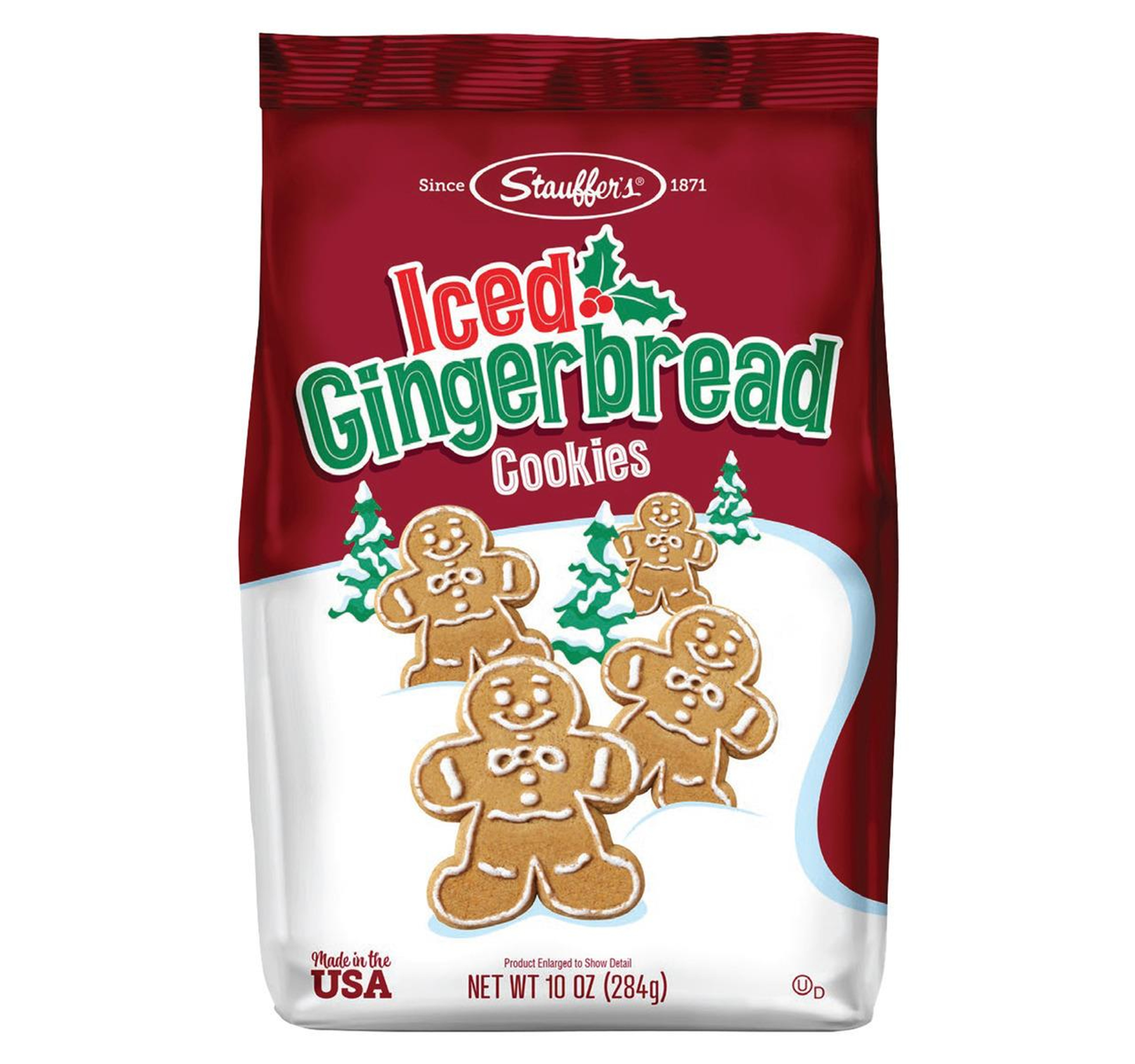 Iced Gingerbread Cookies 12/10oz