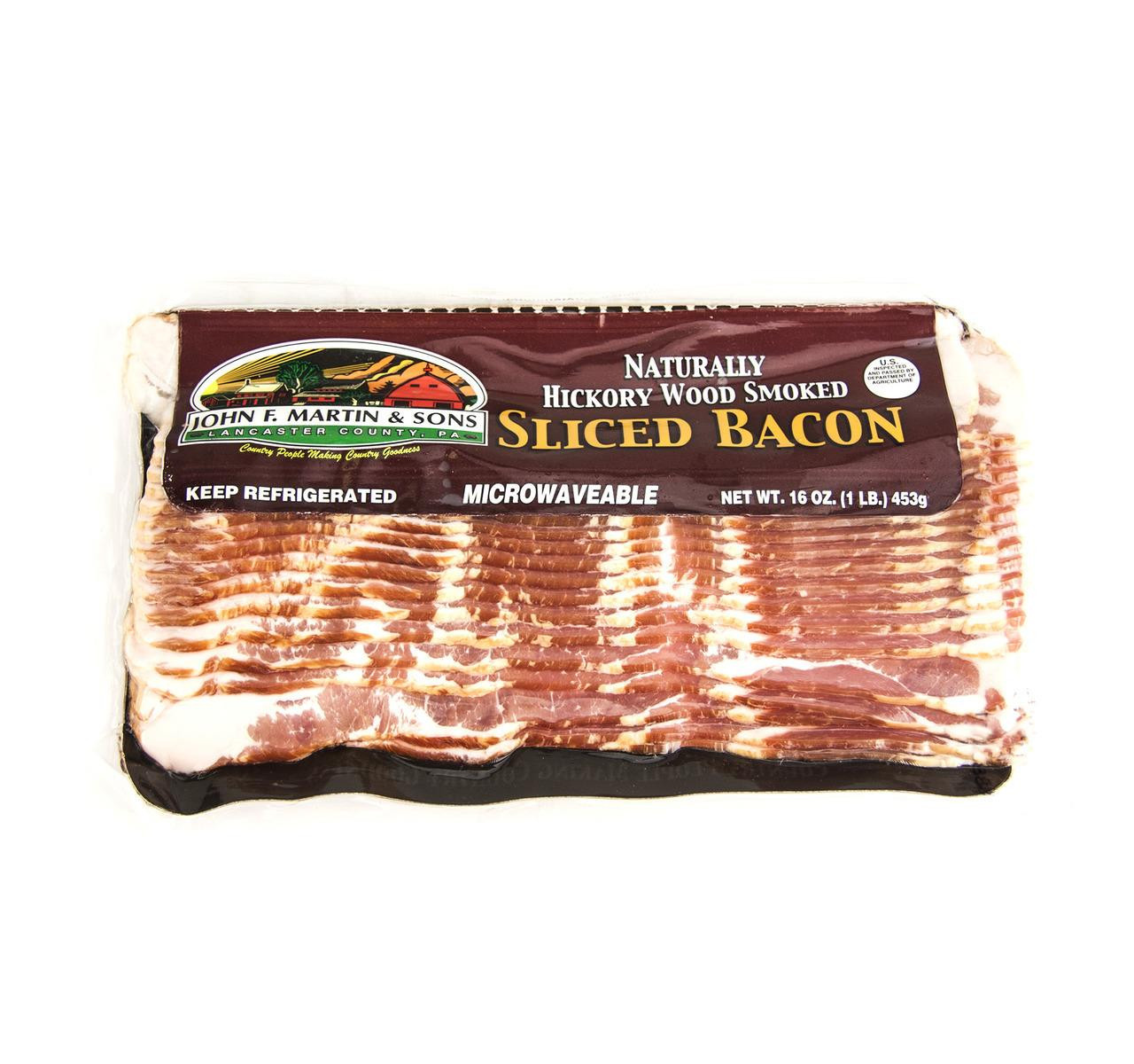 Low Salt Bacon, Sliced 12/1lb