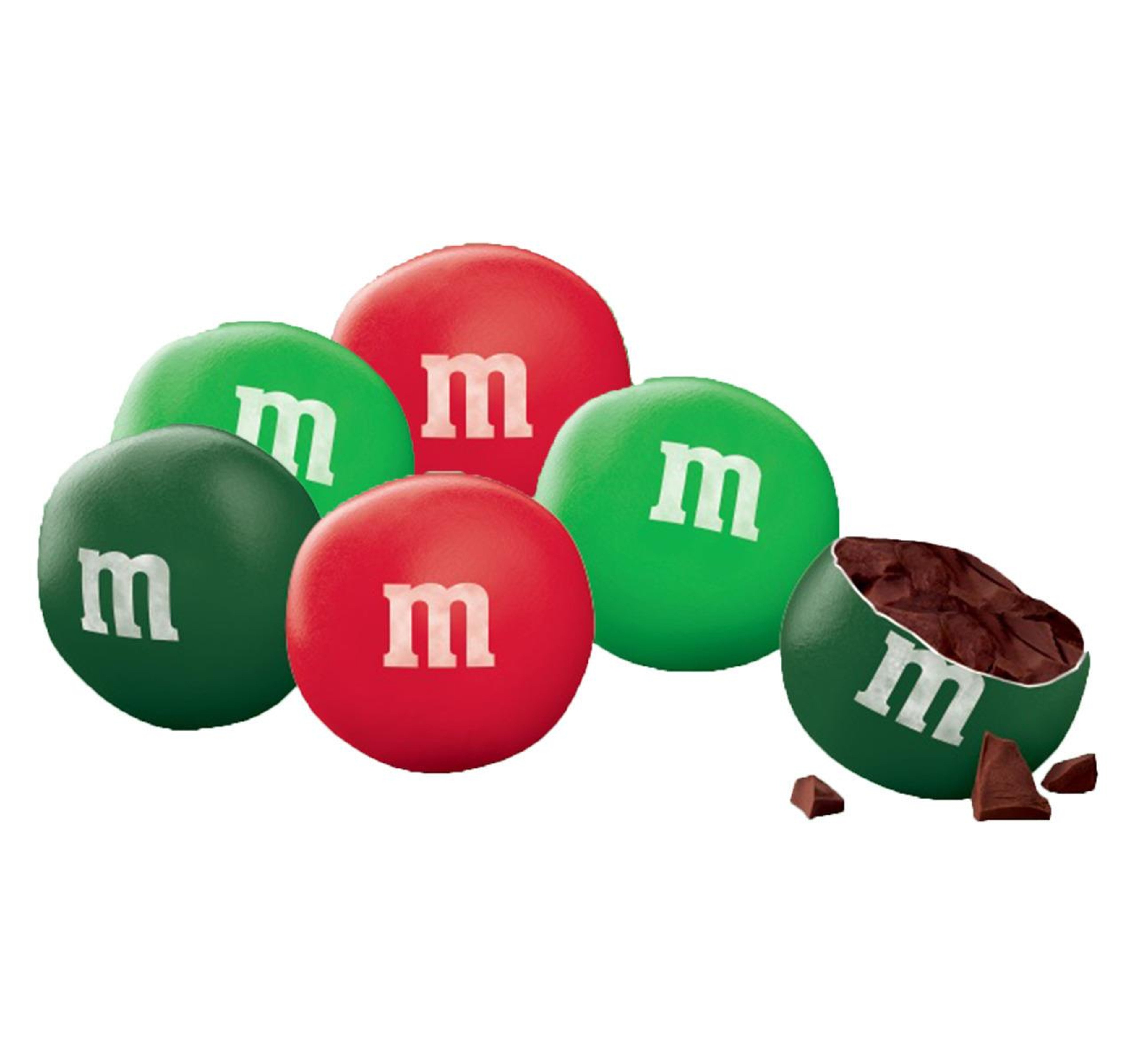 Holiday Mint M&M's 25lb