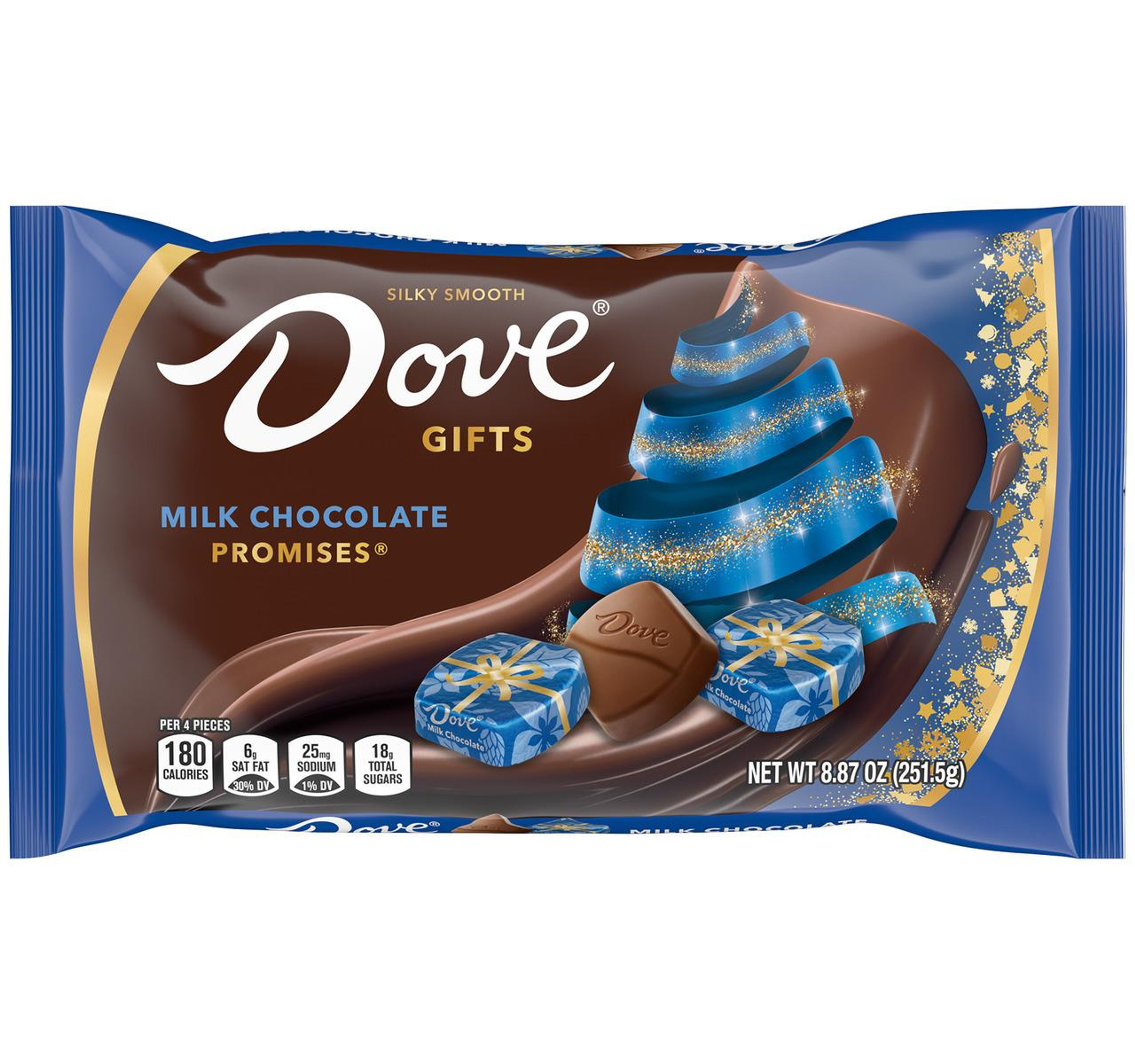 Dove Milk Chocolate Holiday Bag 36/8.87oz