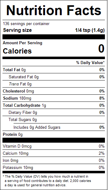 nutrition