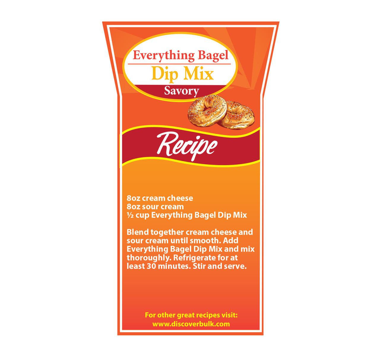 Everything Bagel Dip Mix 5lb
