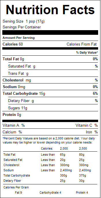 nutrition