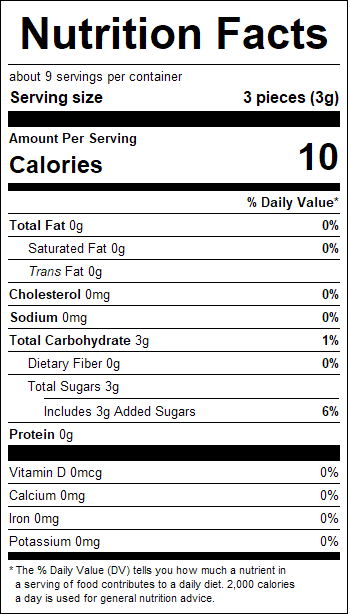 nutrition