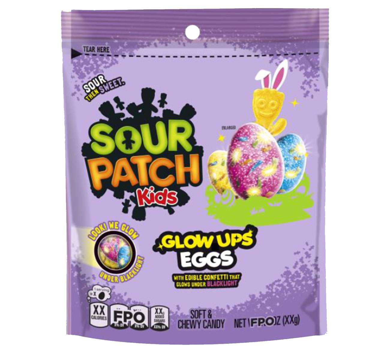 Sour Patch Kids Glow Ups Eggs 12/8.4oz