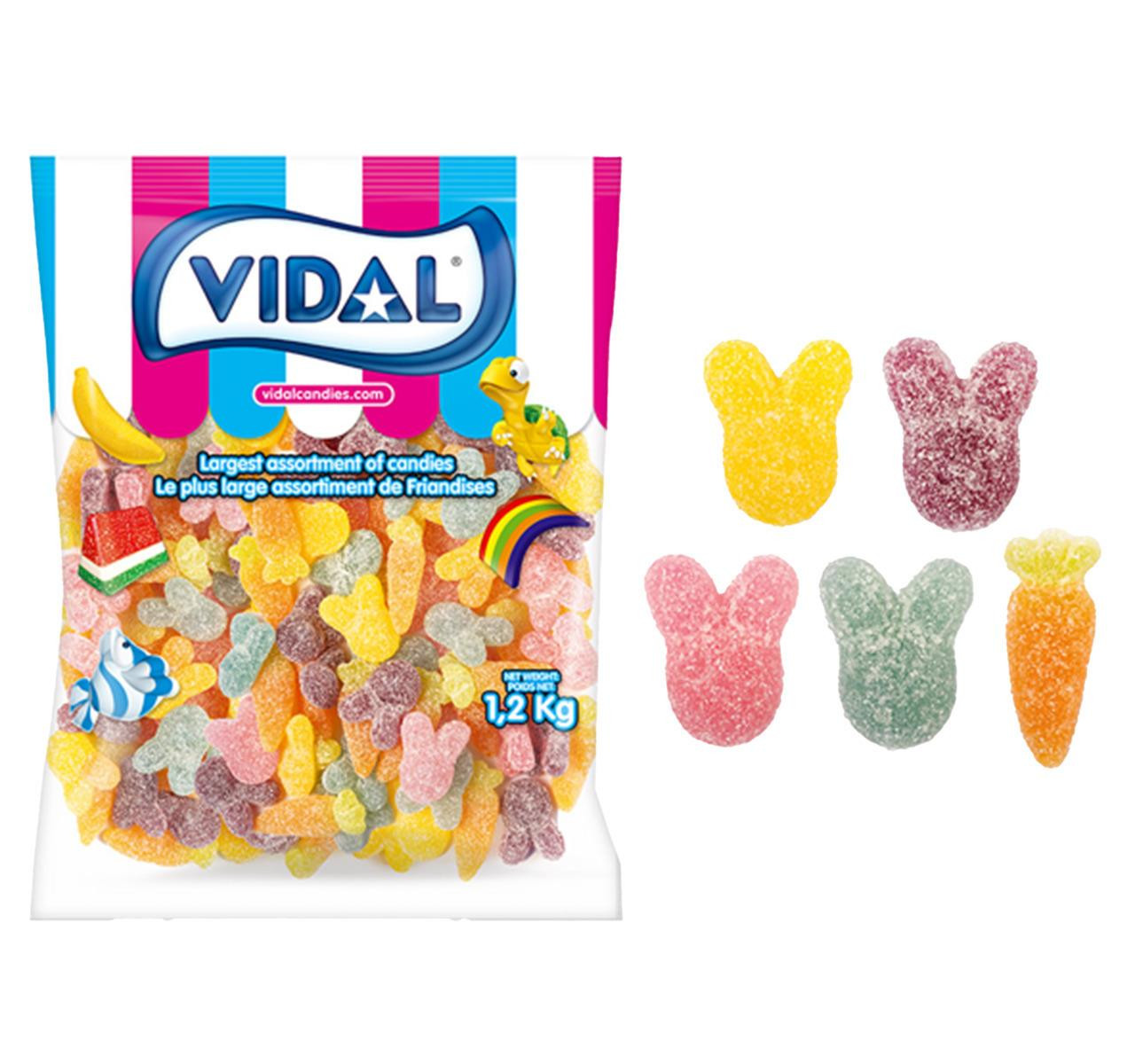 Sour Gummi Rabbits & Carrots 12/2.2lb