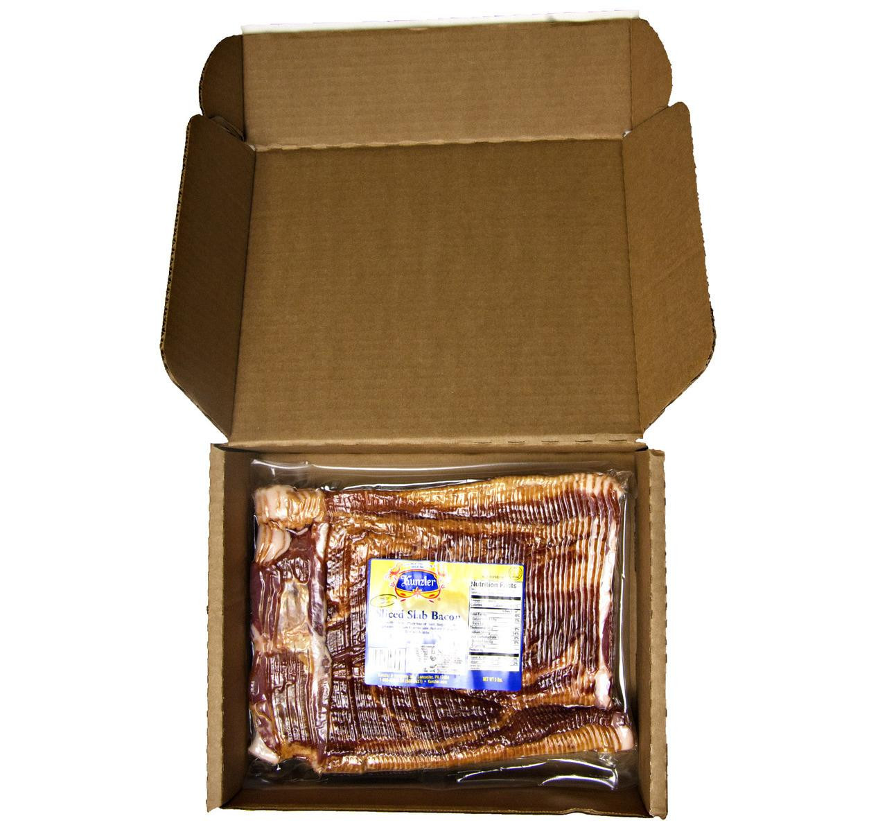 Sliced Slab Bacon 2/5lb